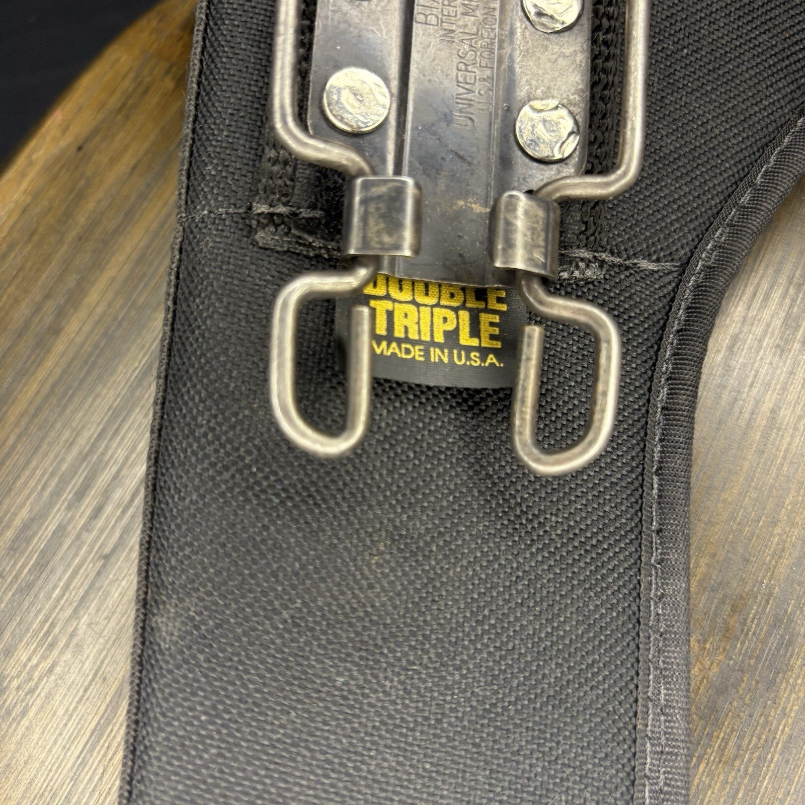 Bianchi Universal Military Holster, RARE Vintage ~Double Triple~ OWB, RH6