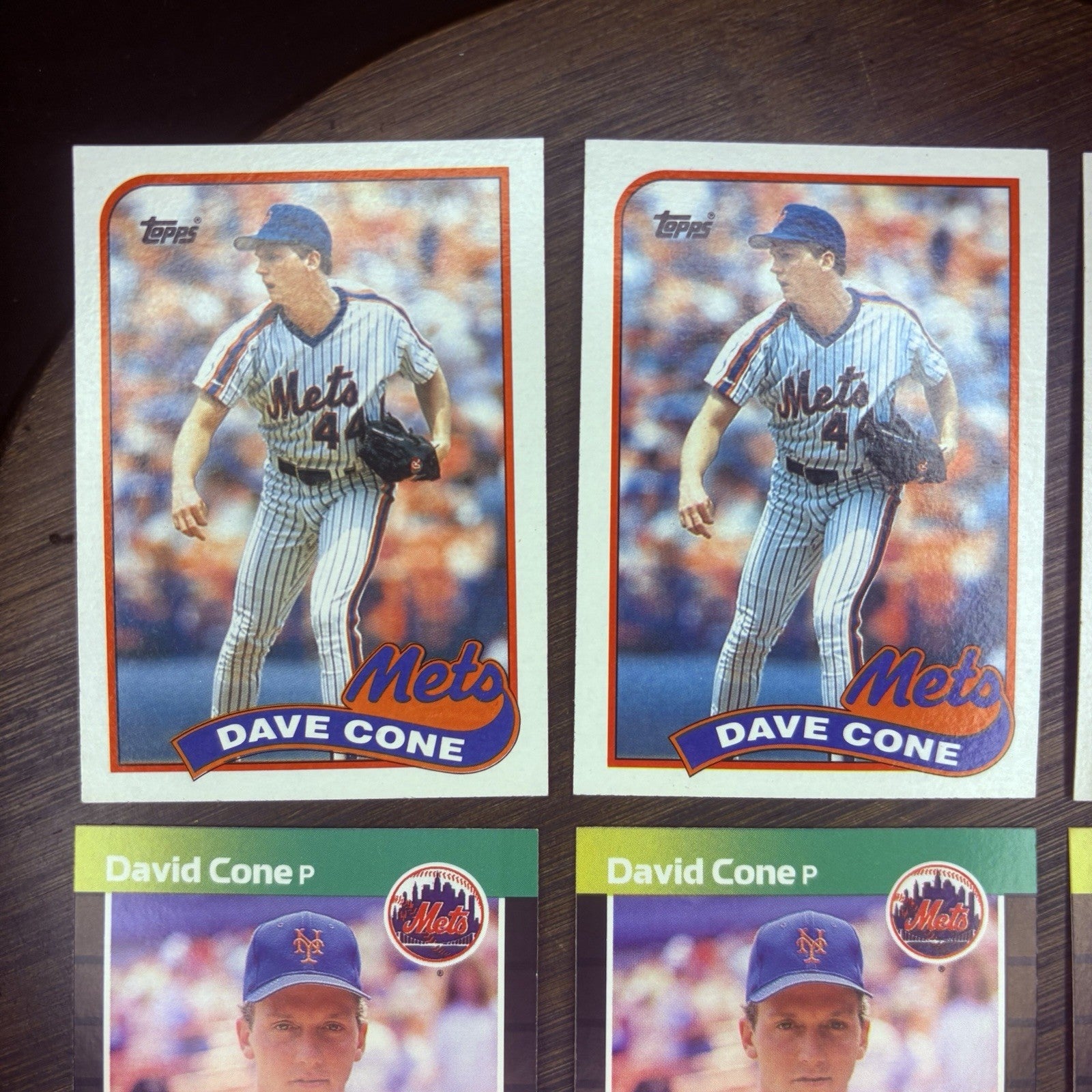 1989 David Cone (Lot Of 13) Trading Cards no. 9, #636, #388, #71010