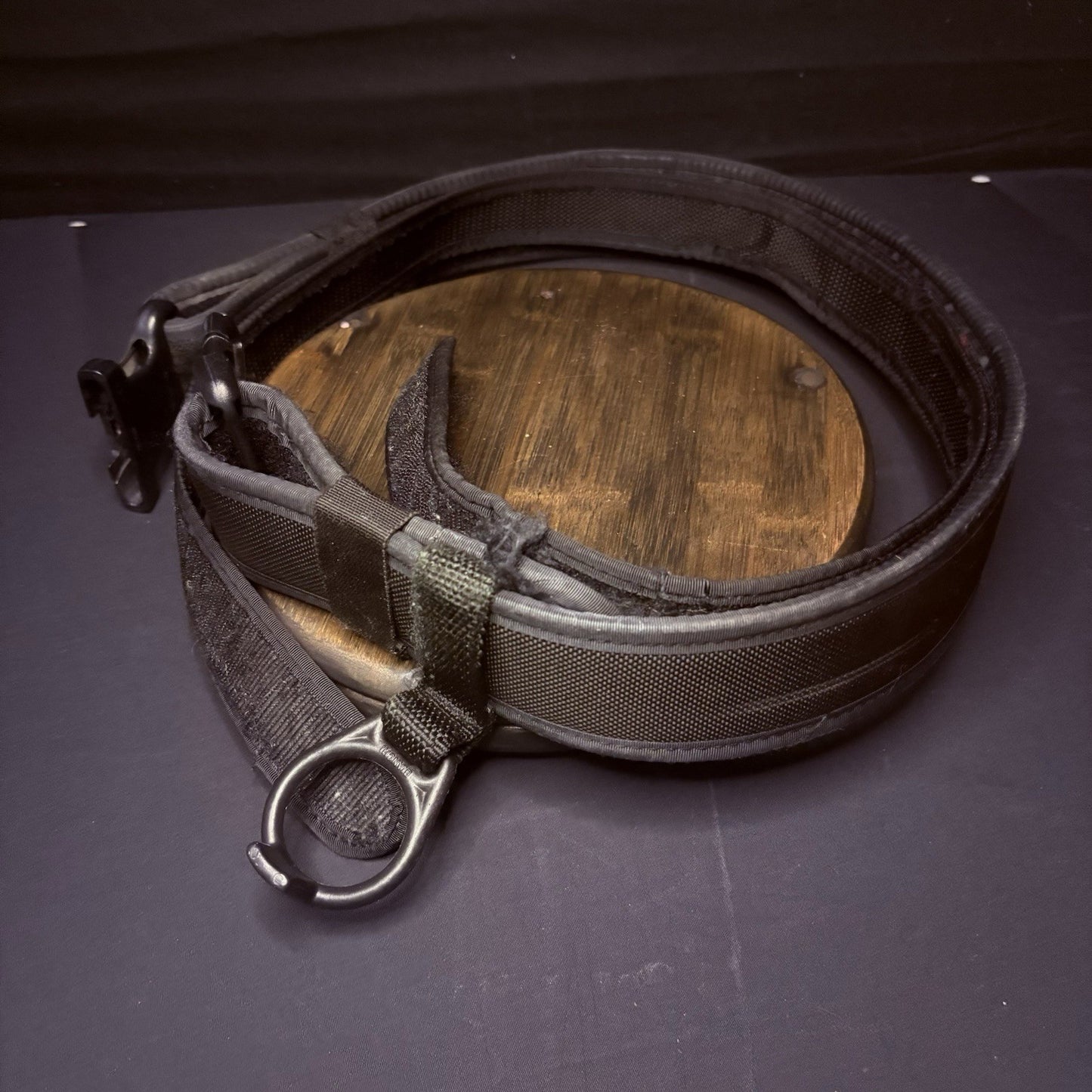 Bianchi Nylon Duty Belt 34"40" w/ Inner Belt & Baton Ring Holster5
