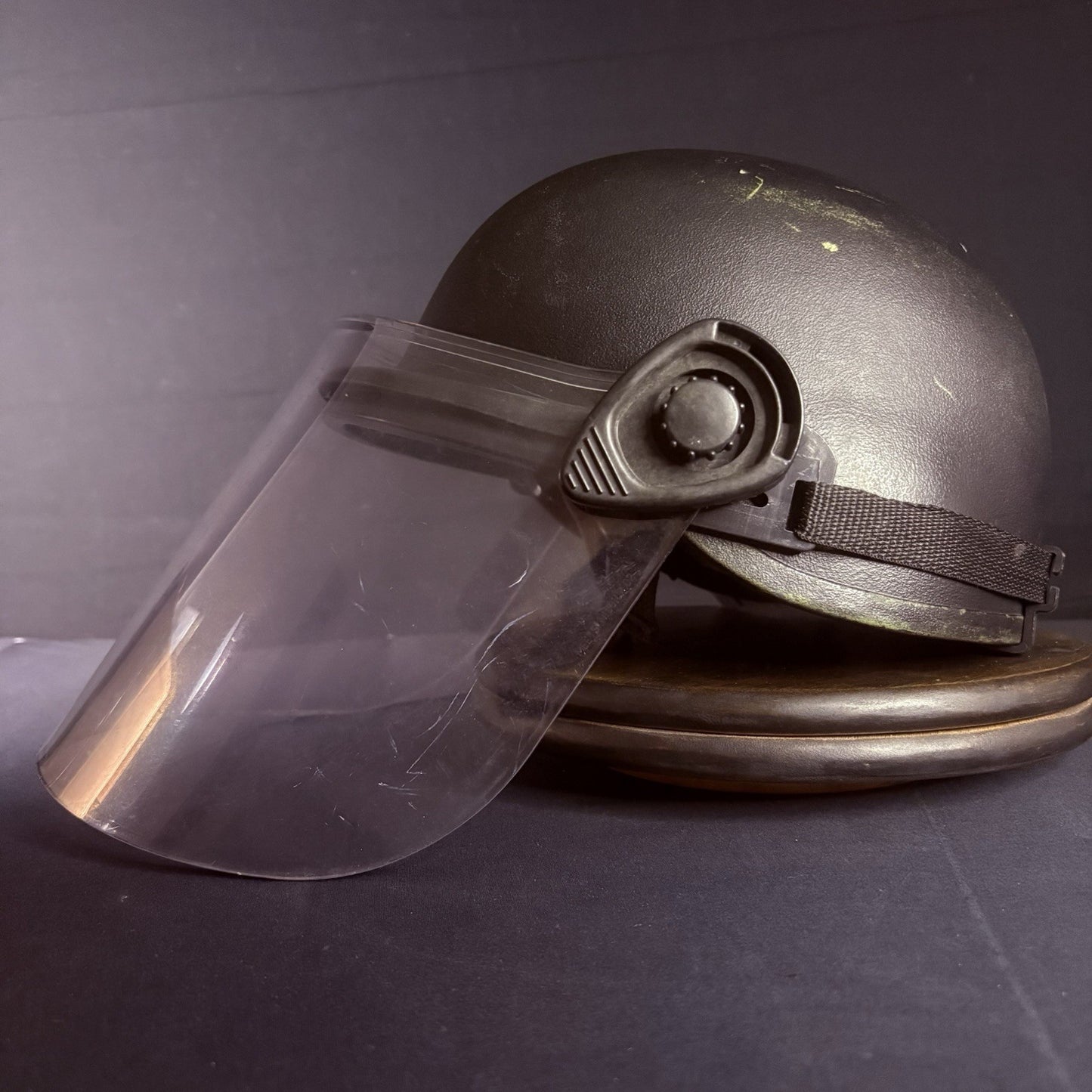 RBR Ballistic 3A Helmet Size Large USA Made IIIA Armor w/Removable Face Shield2