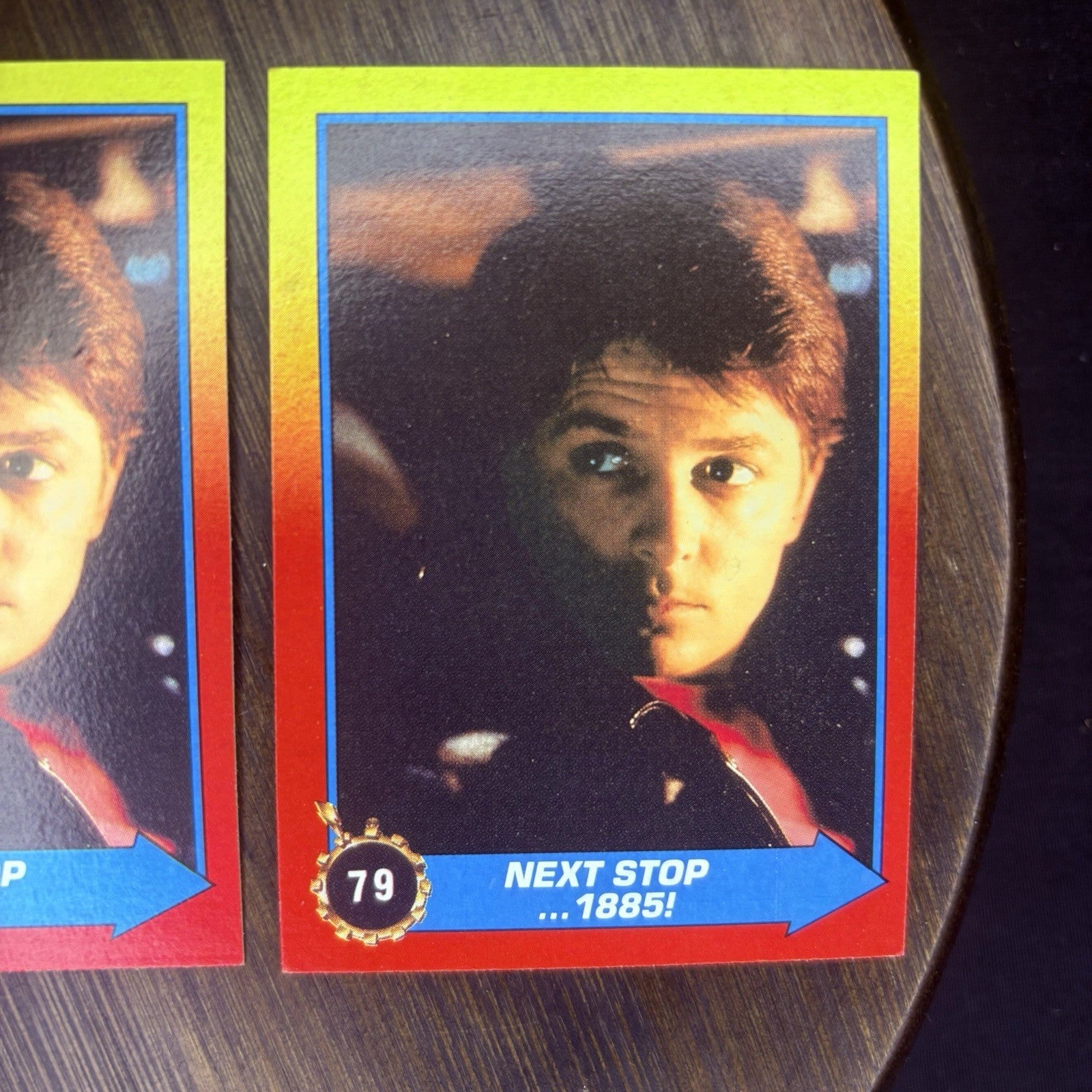 (Lot Of 3) 1989 Topps Back to the Future II #79 "Next Stop... 1885!" High Grade4