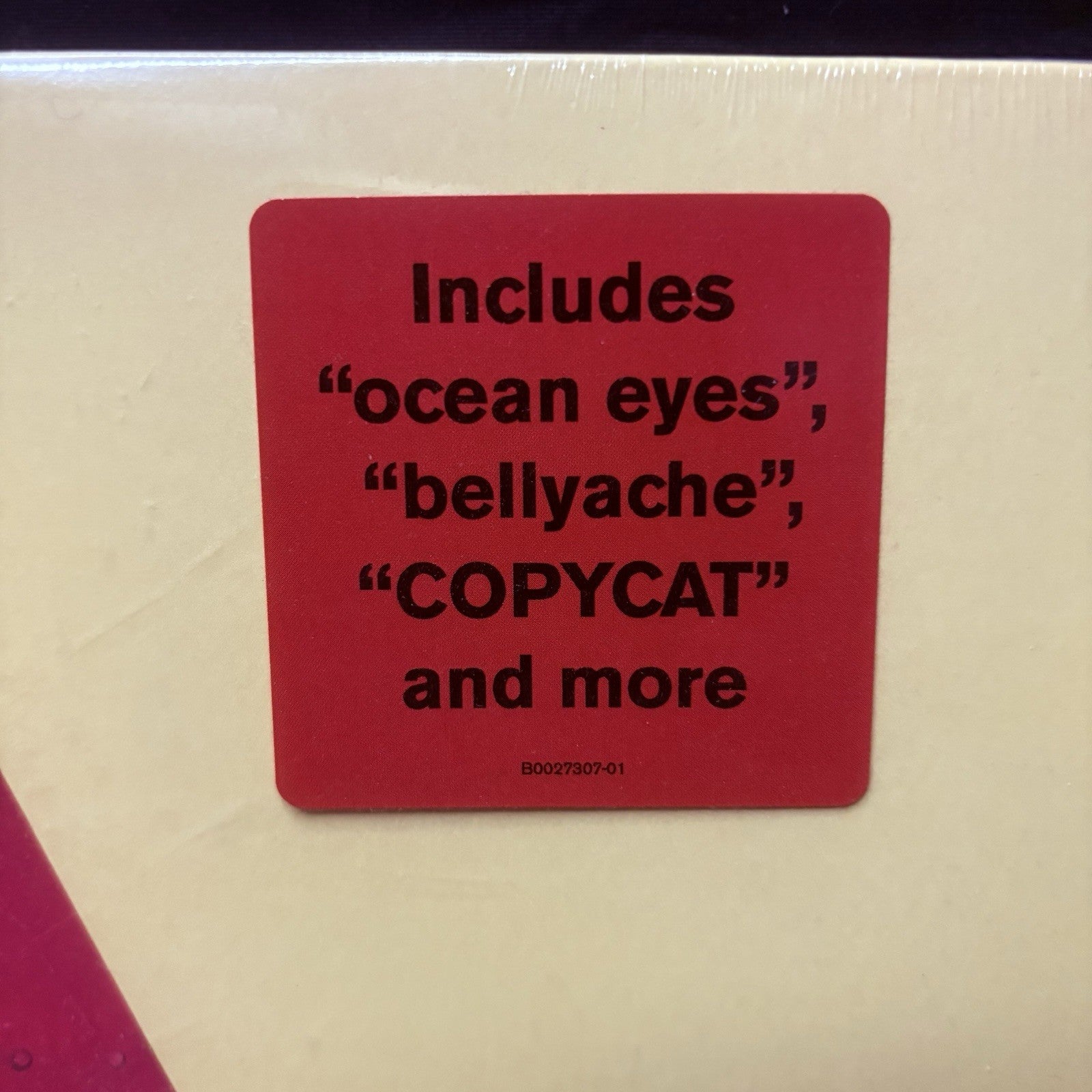 Billie Eilish - Don't Smile At Me [New Vinyl RED LP] Extended Play SEALED2