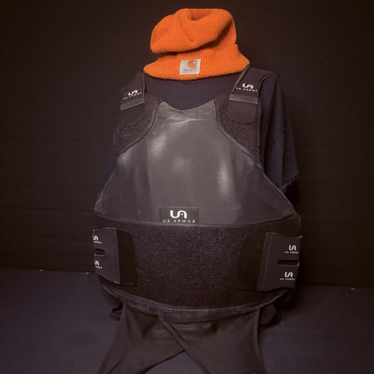 US Armor IIIA (3A) Bullet Proof Concealable Vest -Size Large- 20190