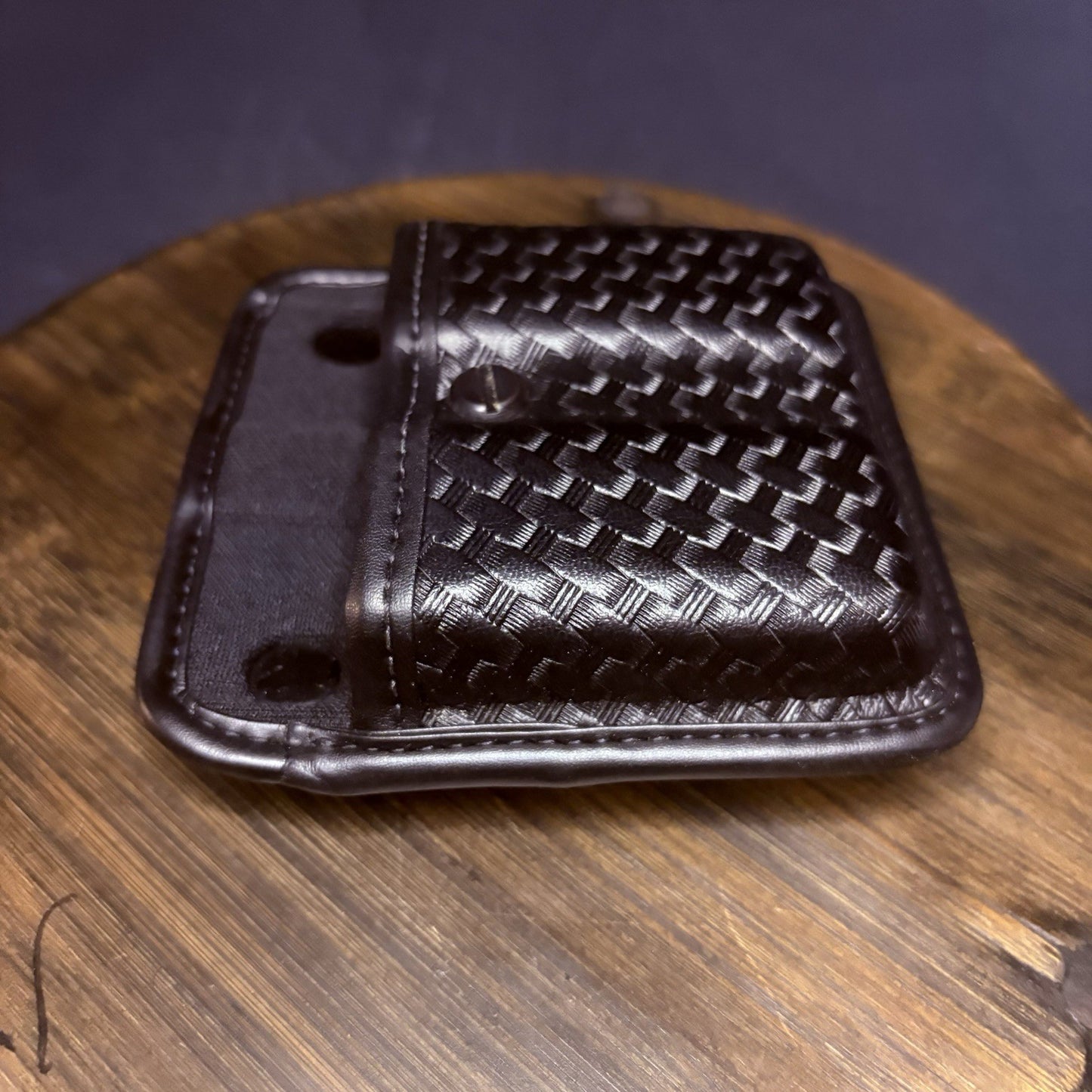 Bianchi Mag Magazine Pouch Open Top Size 2 AccuMold Elite 9mm & .40 Basket Weave5