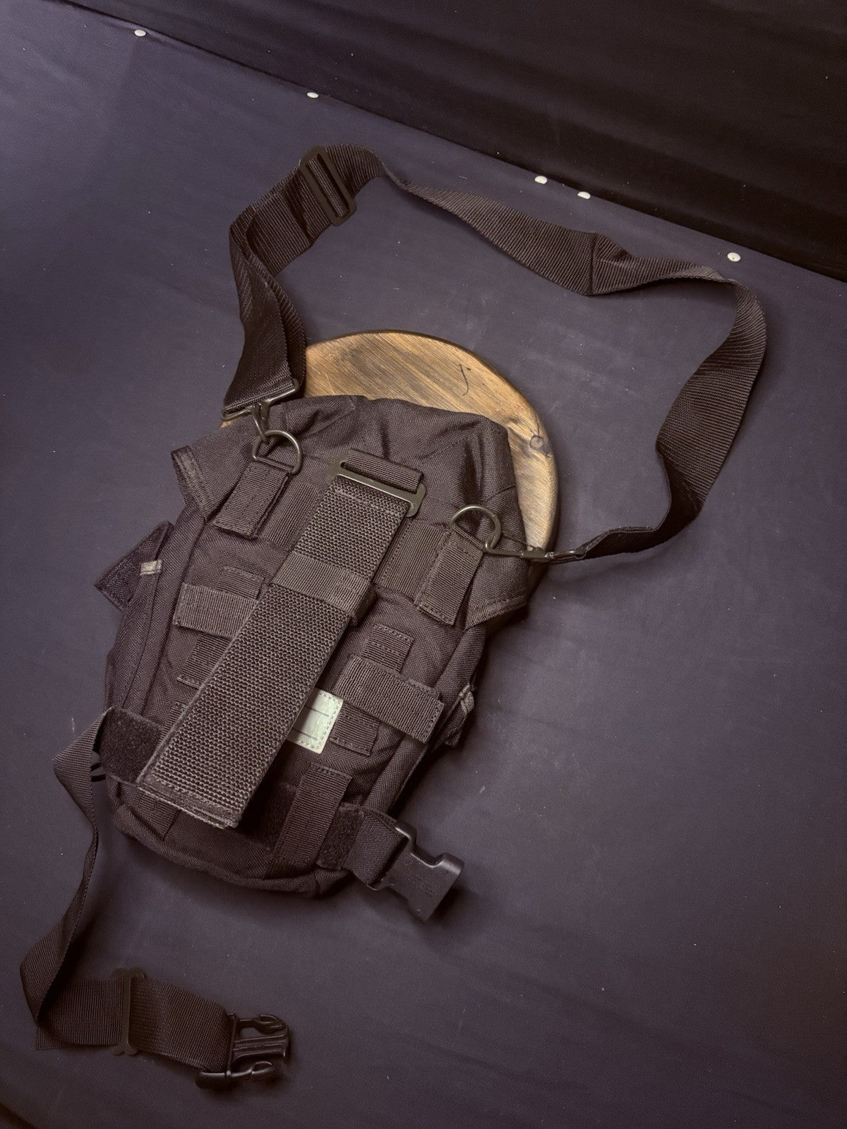 Gas Mask Or Large Utility Pouch Drop Leg w/Suede EMT Tactical Military Hunting4