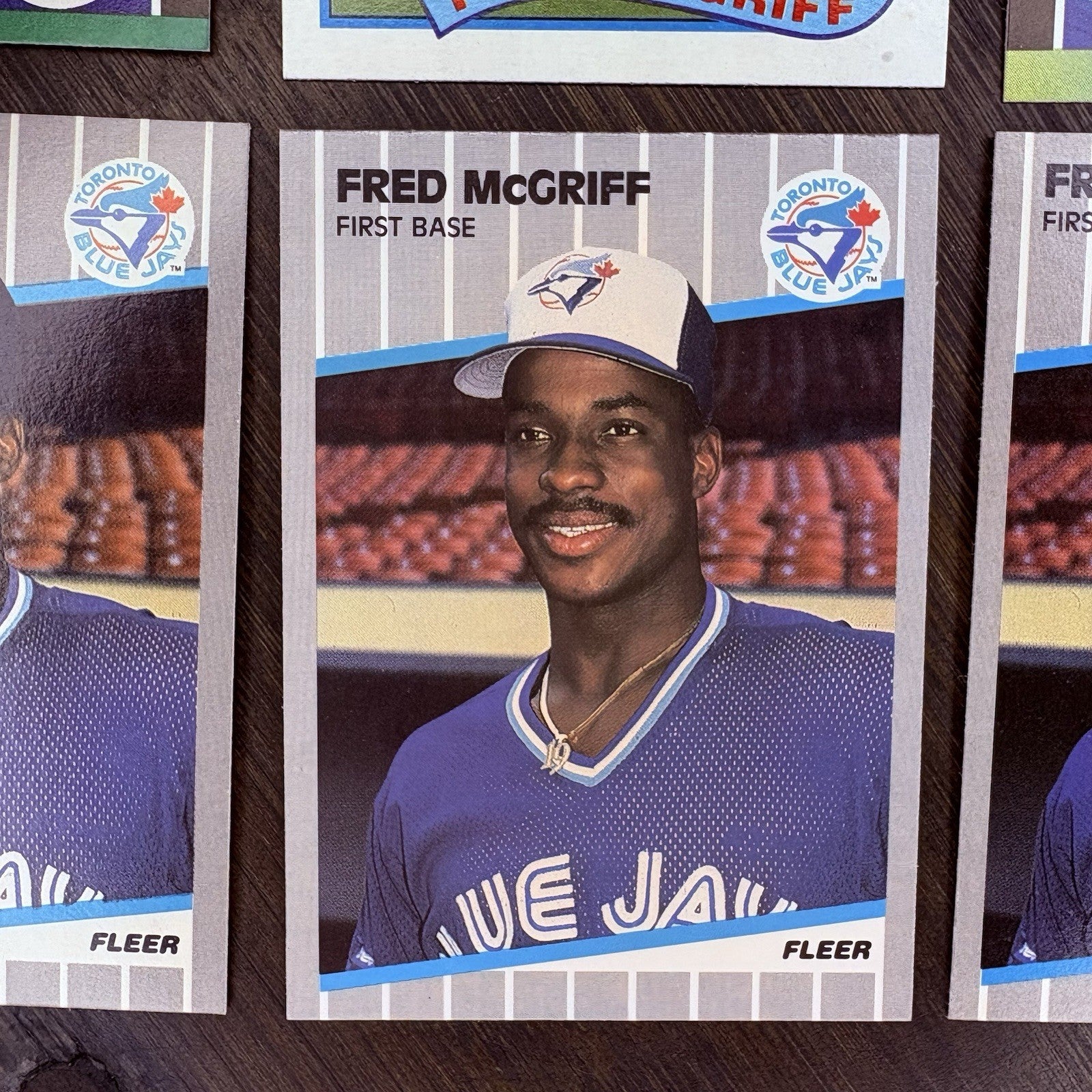 1989 Fred Mcgriff (Lot Of 6) Trading Cards BC19, #240, #745 HIGH GRADE3