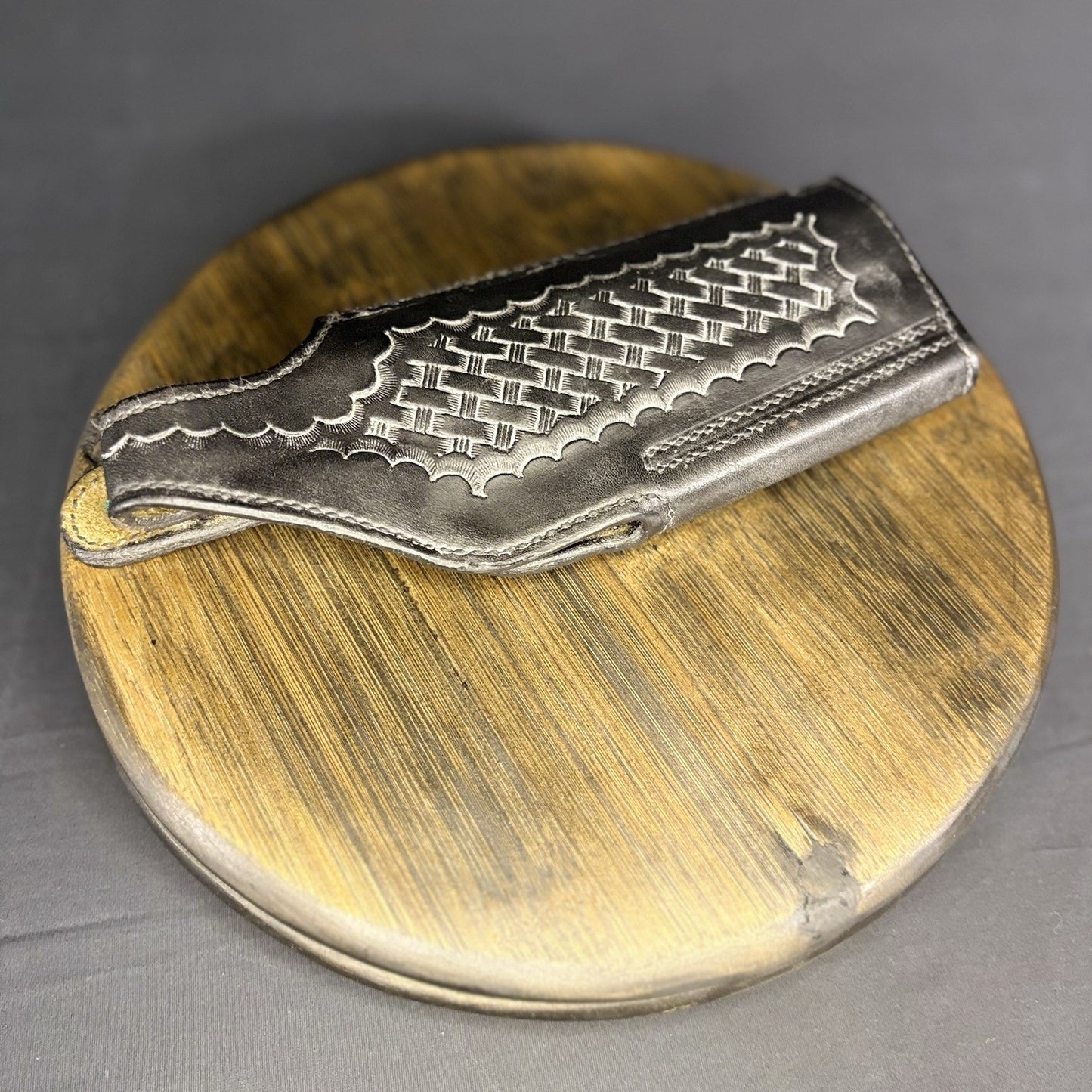 Safariland #2 Basket Weave Holster For .45 Auto 1 3/4" Belt Loop RH5