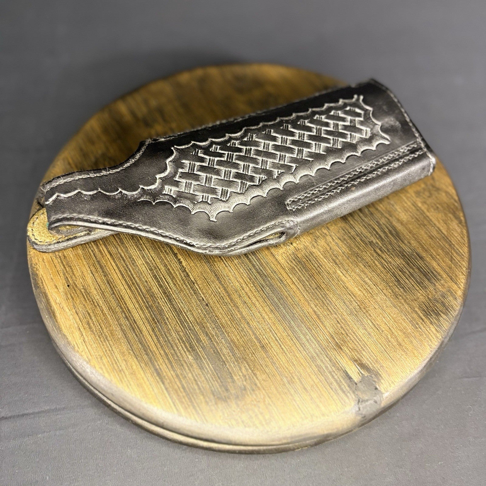 Safariland #2 Basket Weave Holster For .45 Auto 1 3/4" Belt Loop RH5