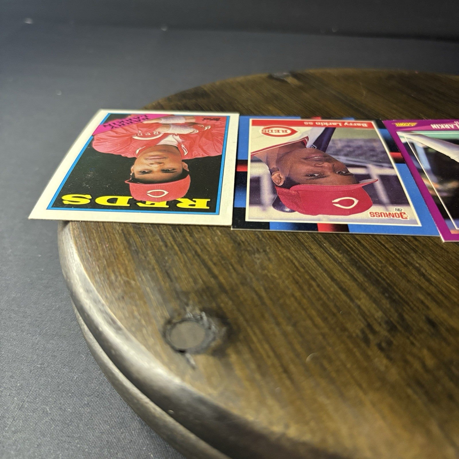 1988 Barry Larkin (4) Card Lot Score (#72) Donruss (#492) Topps(#102) High Grade9