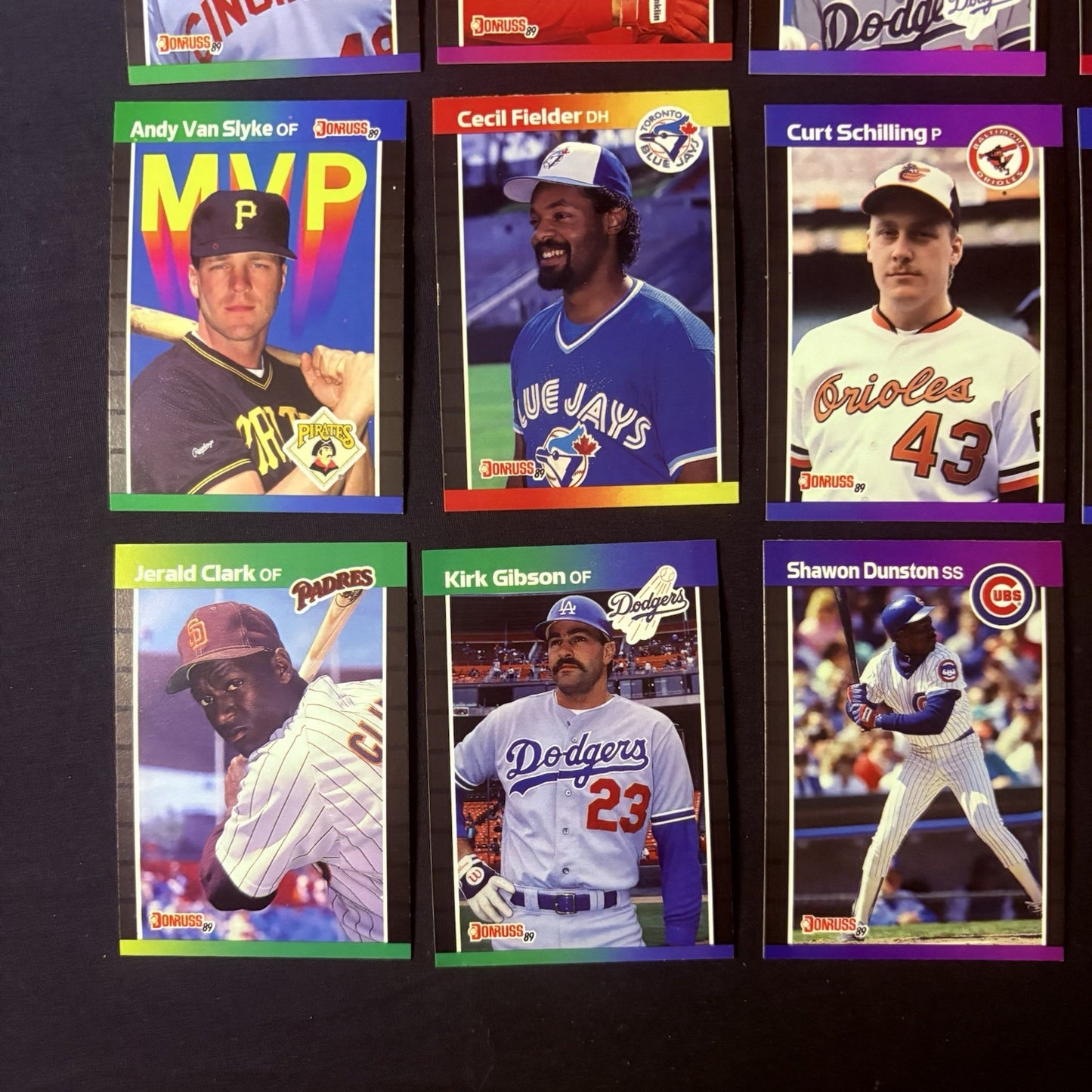 1988 Donruss High Grade Baseball Lot Of (21) Cards All NM See Photos2