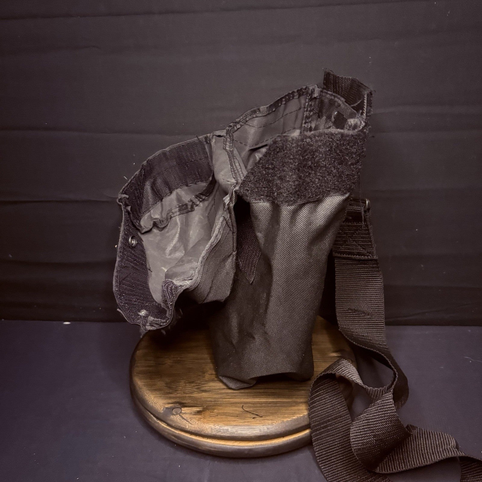 Gas Mask Or Large Utility Pouch EMT Tactical Military Hunting Black Nylon Case3