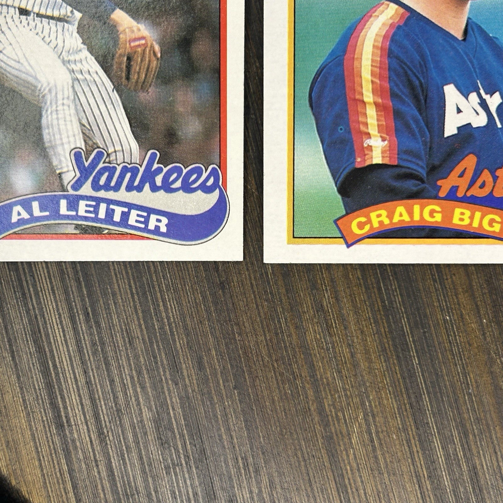 1989 Topps #659, #49, #349 MLB High Grade Trading Cards (Lot Of 3)7