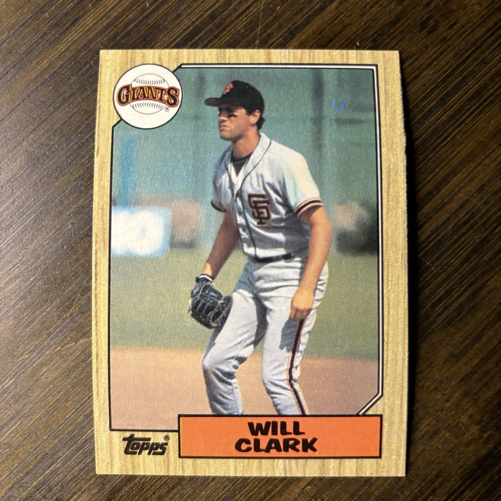 1987 Topps #420 Will Clark RC Lot Of 2 NMMT+ High Grade See Photos2