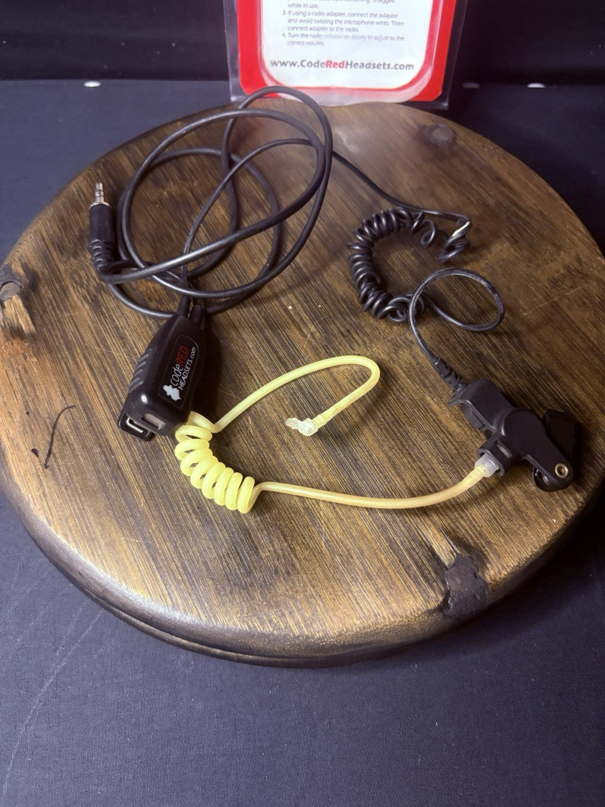 Code Red Investigator M2 Pack Silent Listen Only Radio Earpiece Value Pack3