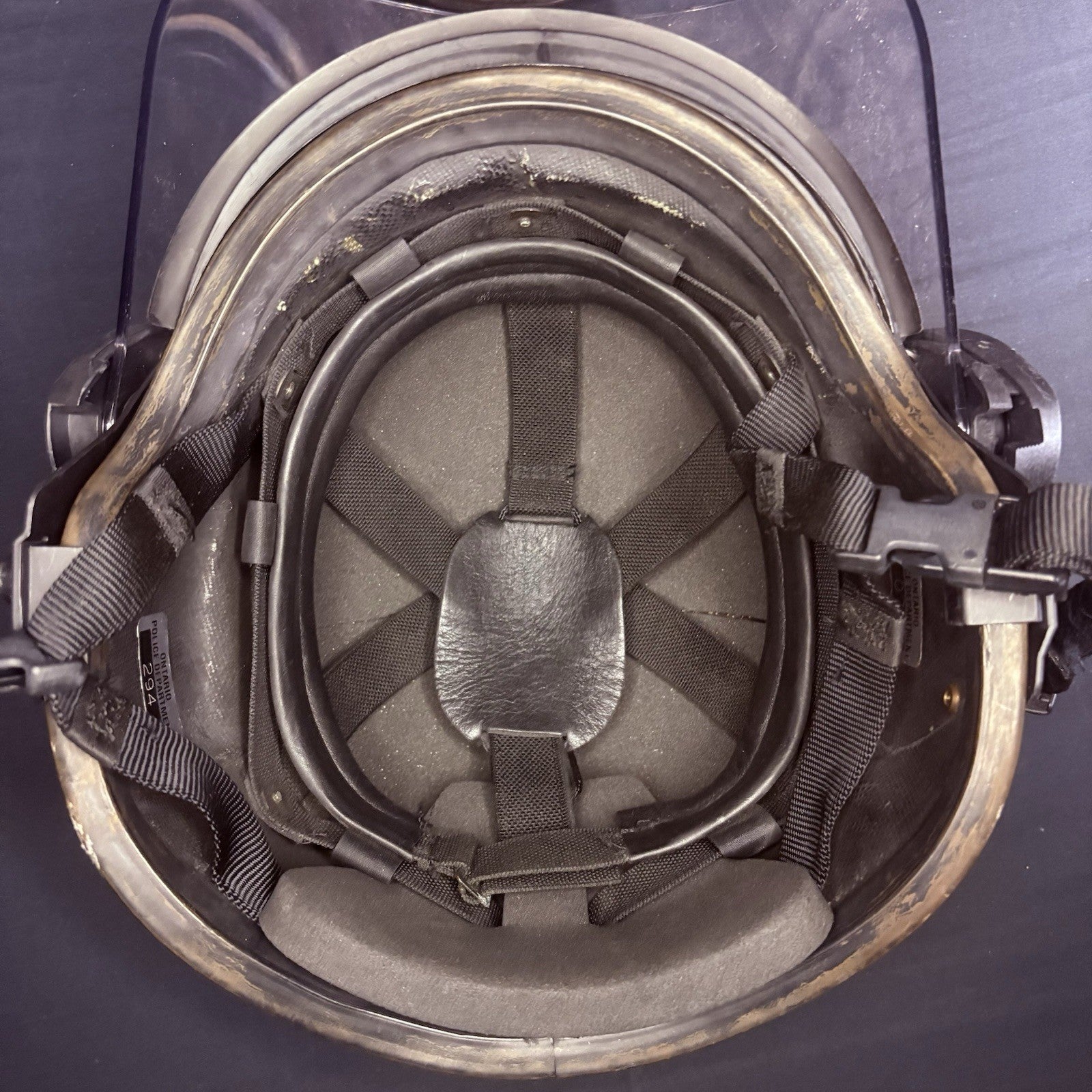 Aetco Ballistic Helmet Size Large Bullet Proof w/ Removable Paulson Face Shield13