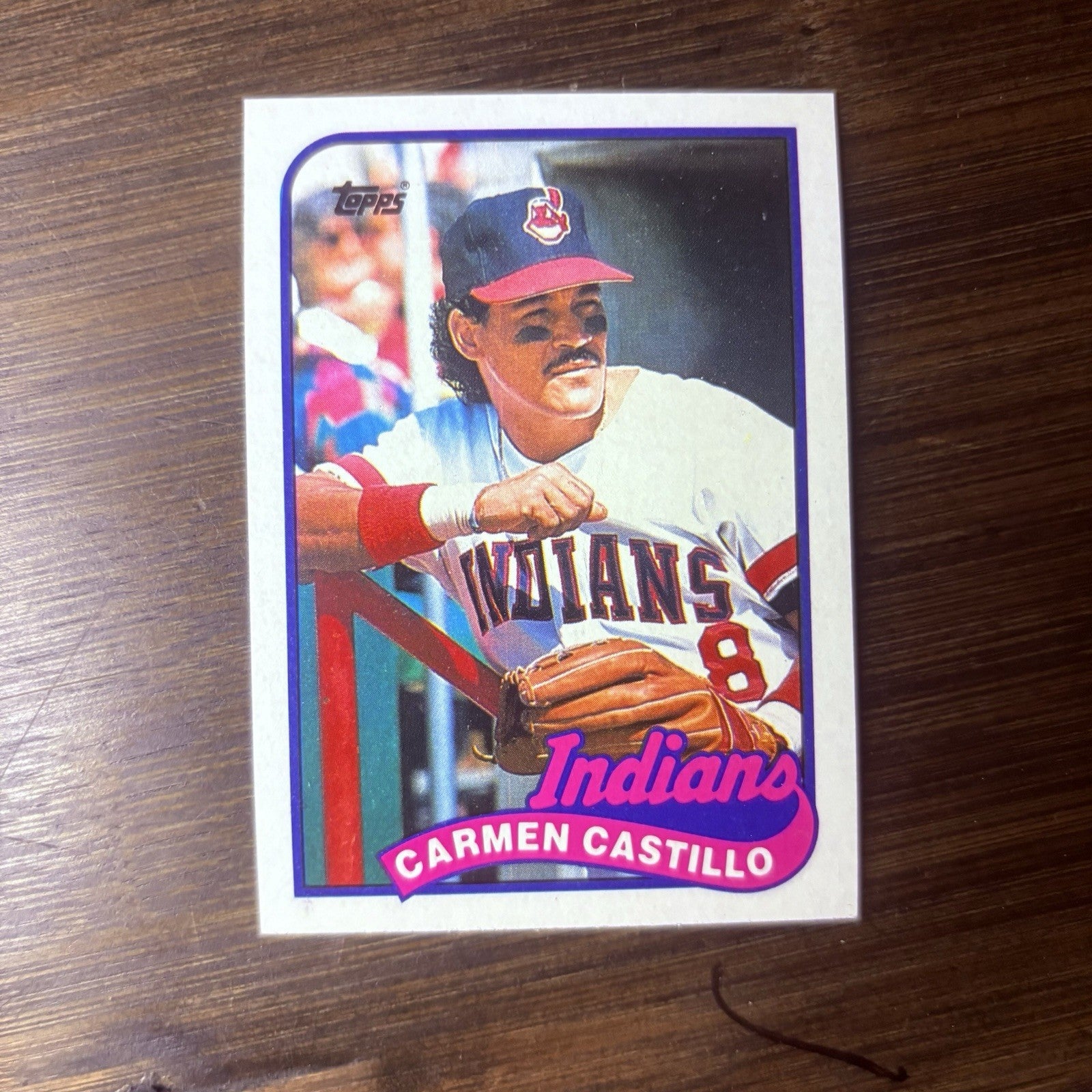1989 Topps #637 Carmen Castillo High Grade See Photos0