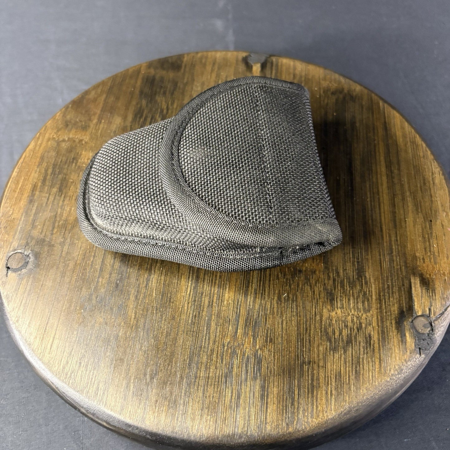 Bianchi Handcuff Case AccuMold Covered  - Hidden Snap - Nylon - NICE3