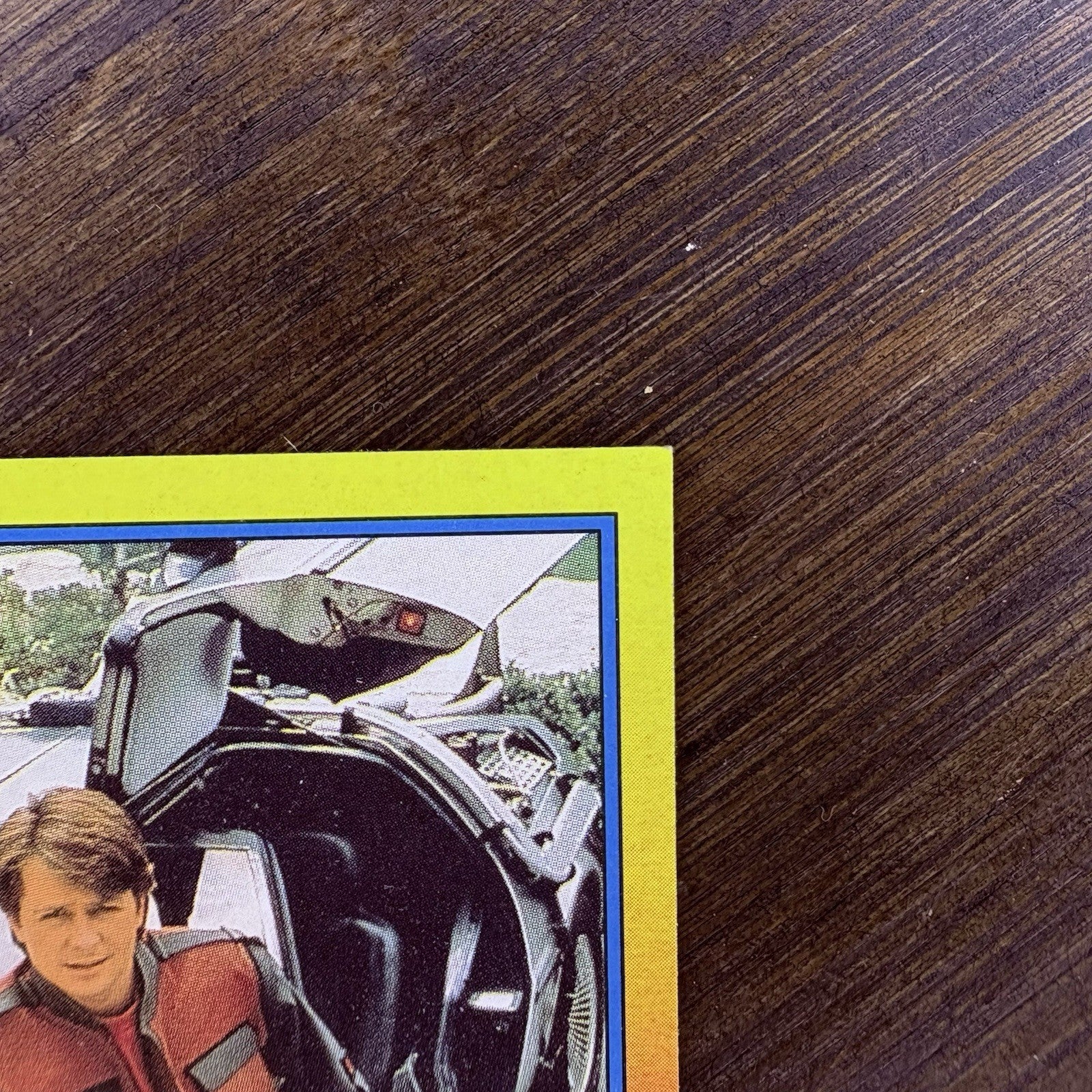 1989 Topps Back to the Future II #87 "Michael J. Fox Is Marty McFly" High Grade4