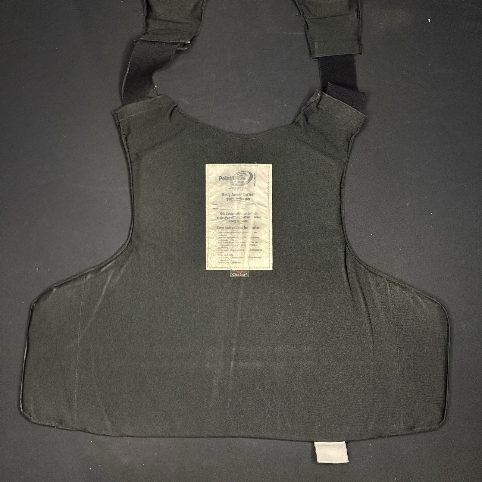 PB Armor 3A Bullet Proof Vest IIIA Size Large w/ Trauma Plate Concealable Vest7