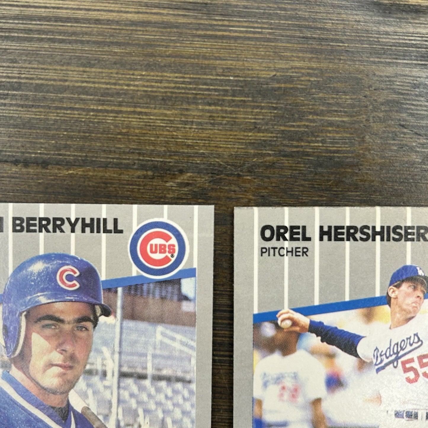 1989 Fleer MLB High Grade (Lot Of 3) Trading Cards4