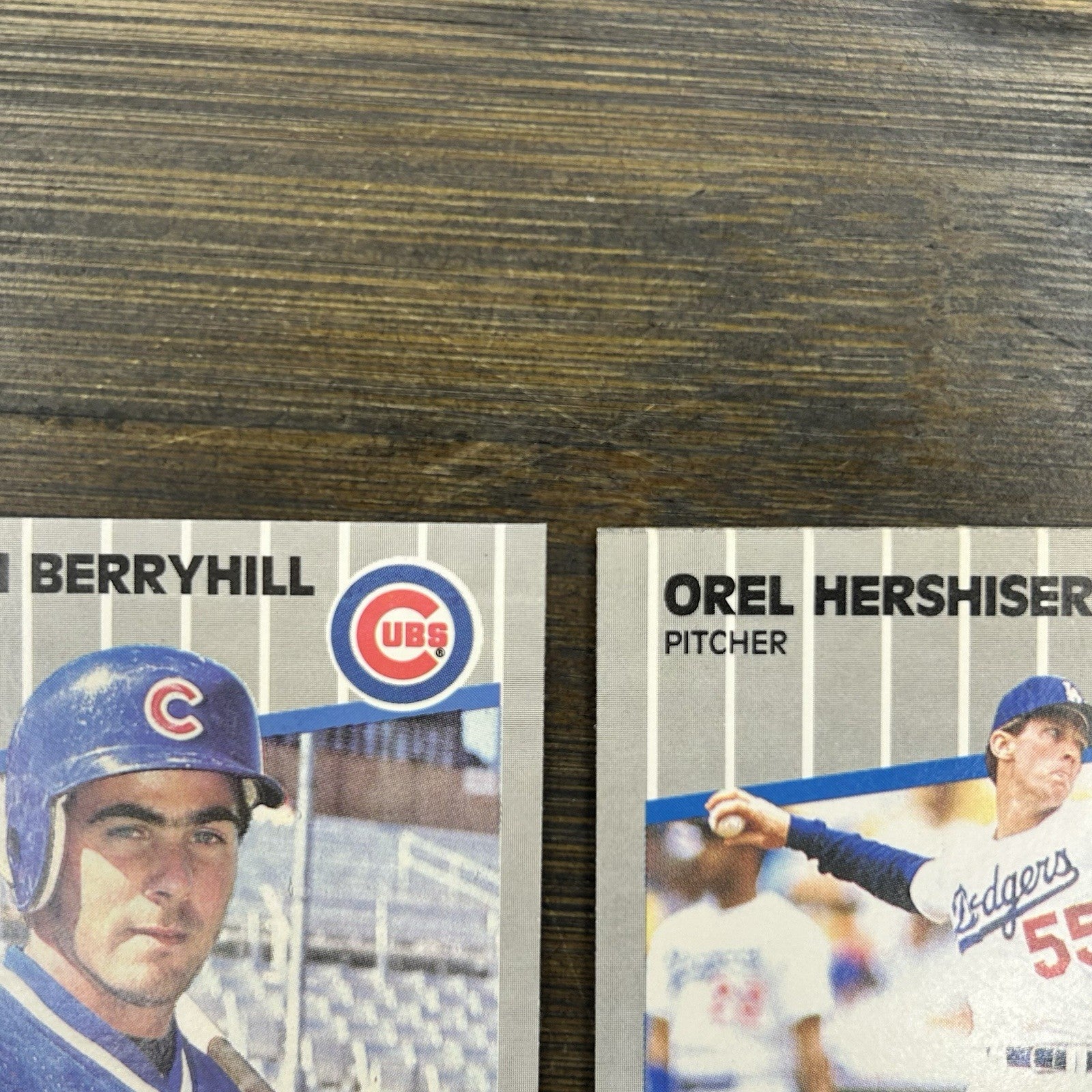1989 Fleer MLB High Grade (Lot Of 3) Trading Cards4