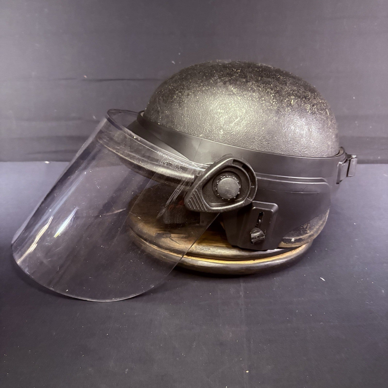 Aetco 3A / IIIA Ballistic Helmet Size Large Bullet Proof w/Removable Face Shield0