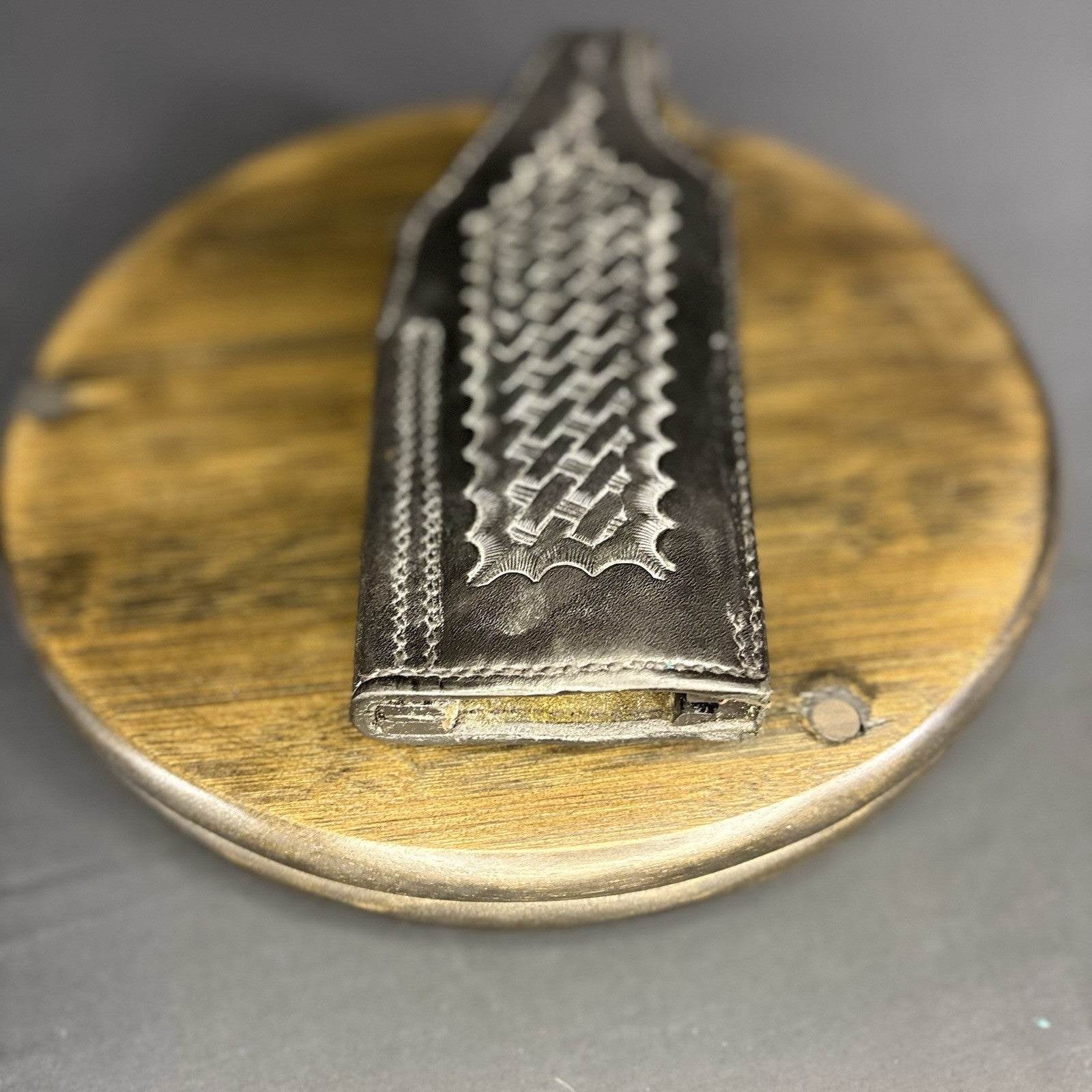 Safariland #2 Basket Weave Holster For .45 Auto 1 3/4" Belt Loop RH2