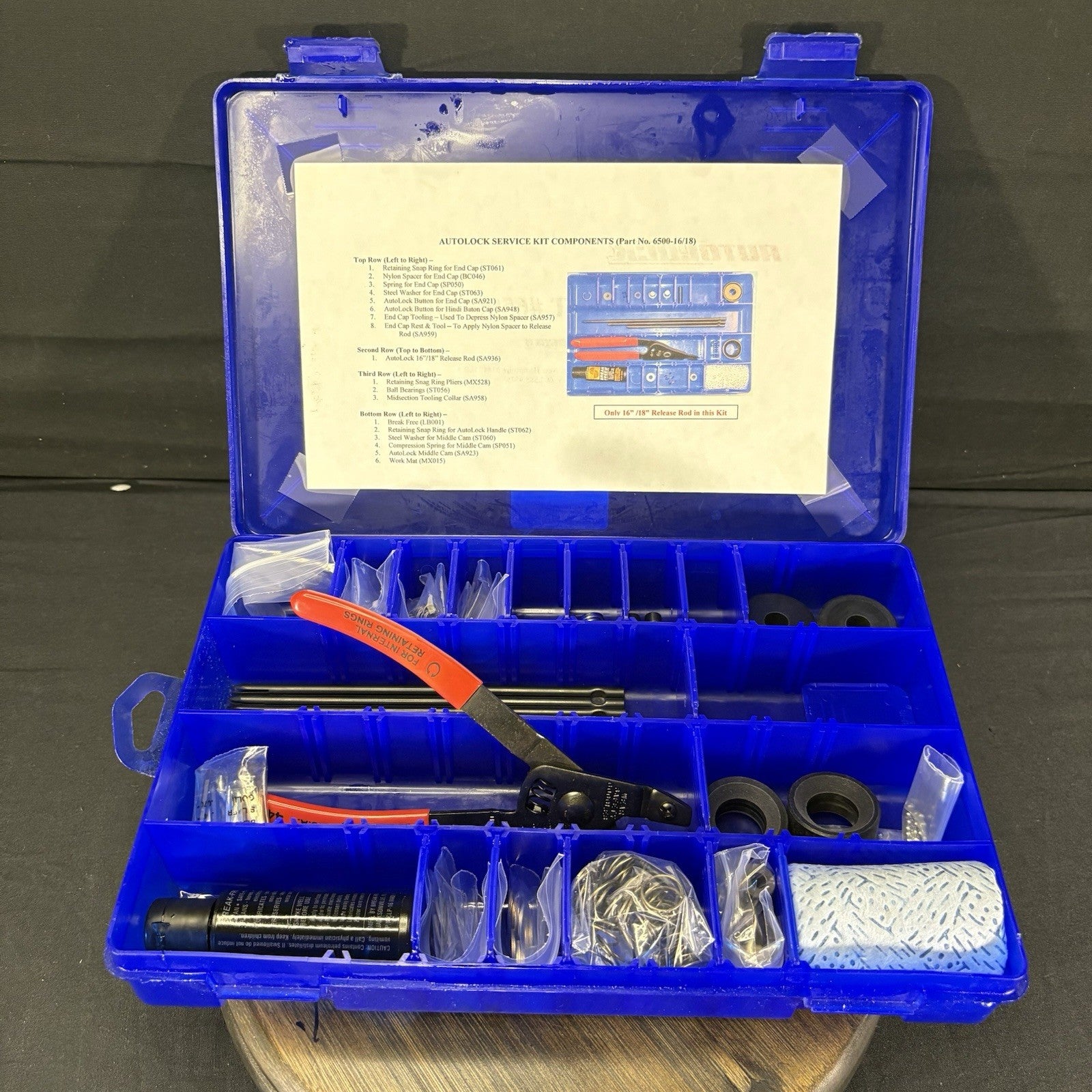 Monadnock Baton Service Kit 16"/18"0