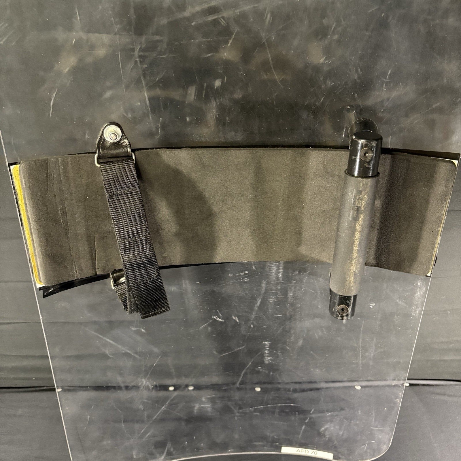 AETCO Police Riot Shield U.S.A. Made With Small Crack8
