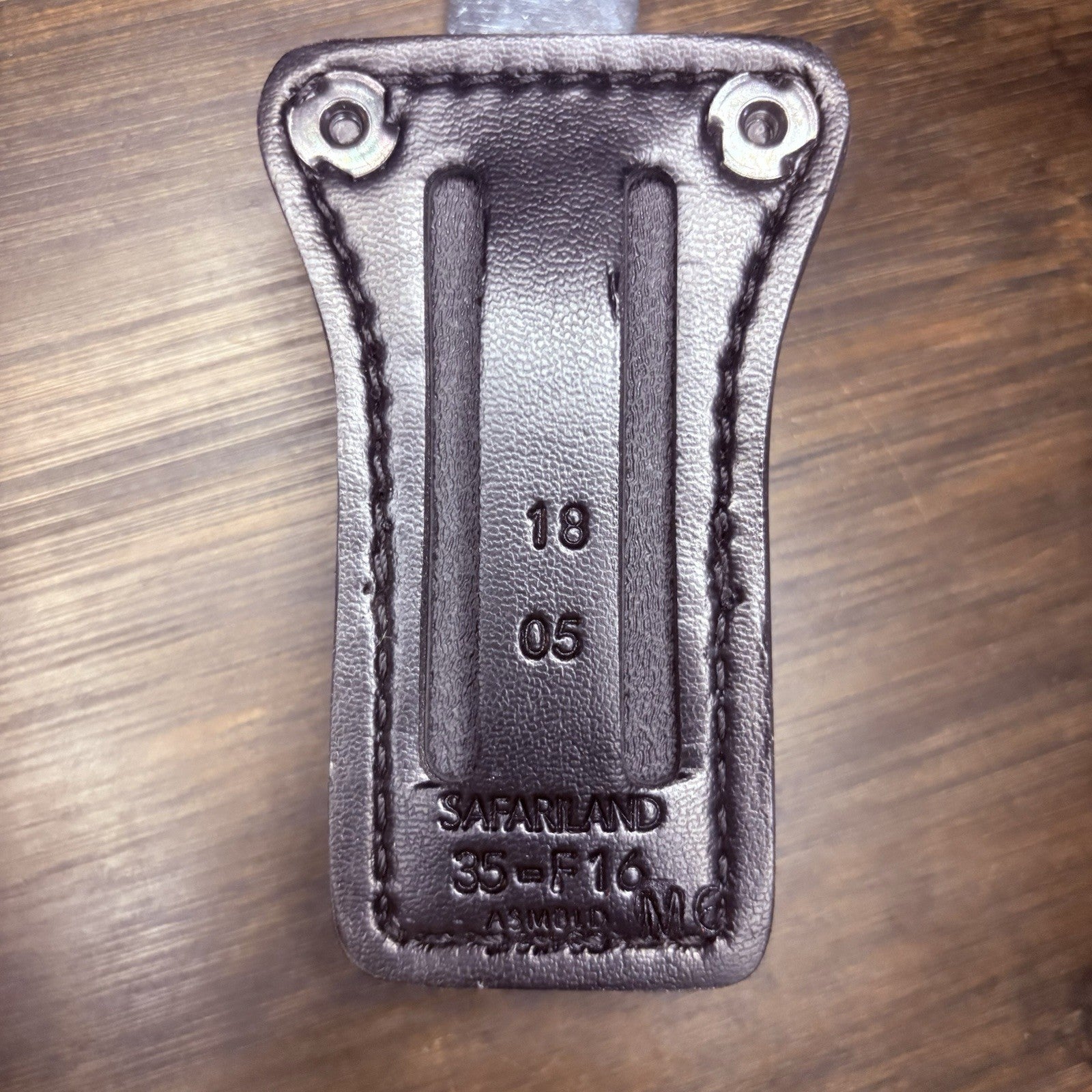 Safariland 35 Baton Holder Plain Black For 16" Foam Handle Batons 35-F16-23