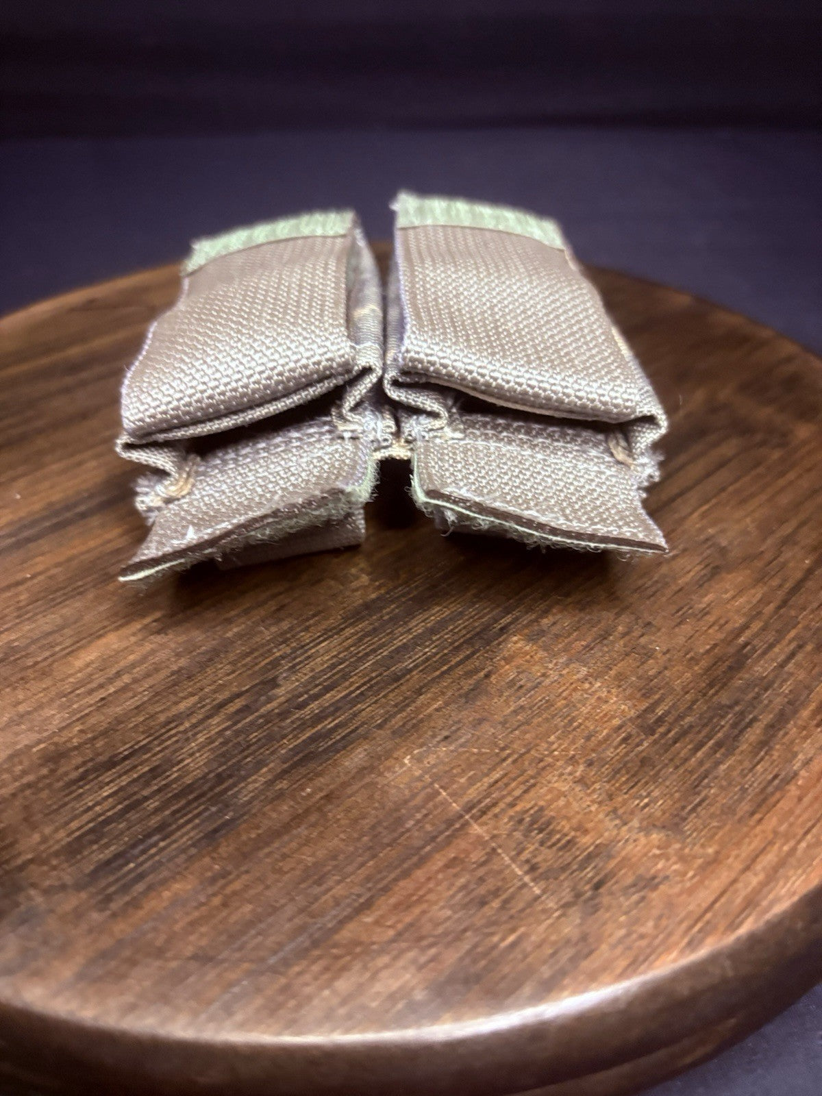 USA Double MOLLE ACU Camo 9MM Pistol MAG/ Magazine Pouch Double Or Single Stack5