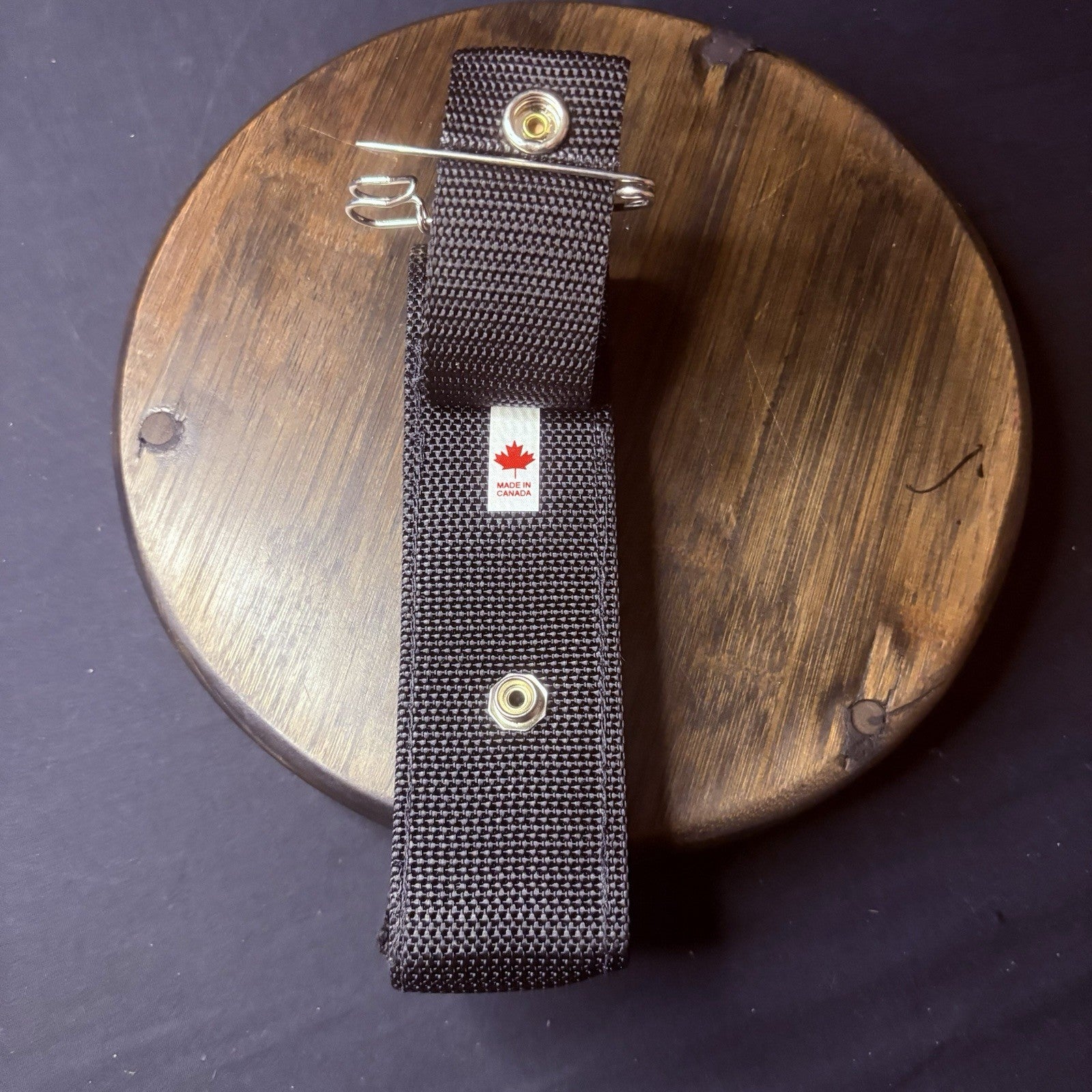 Universal Black Nylon Holder Made In Canada For Magazine Or Flashlight Or Tools2