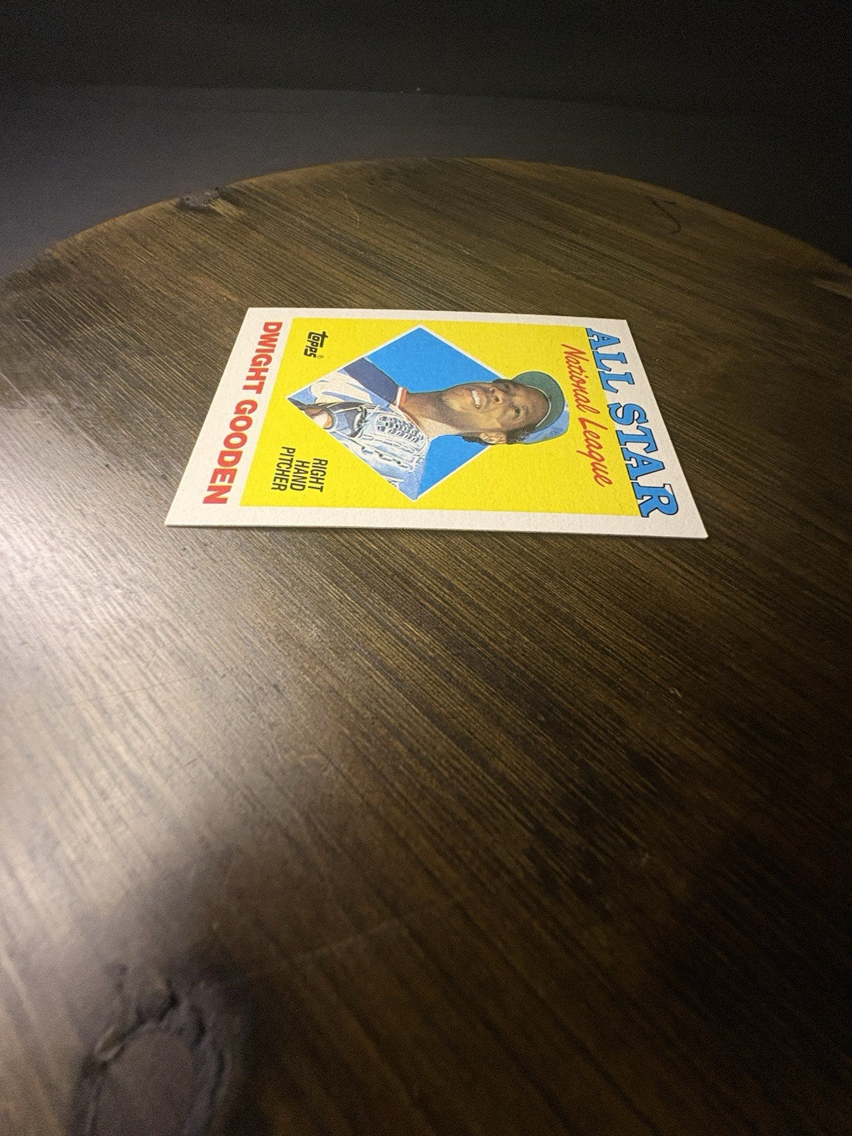 1988 Topps All Star 405 Dwight Gooden Error White on “R” + Extra Card High Grade5