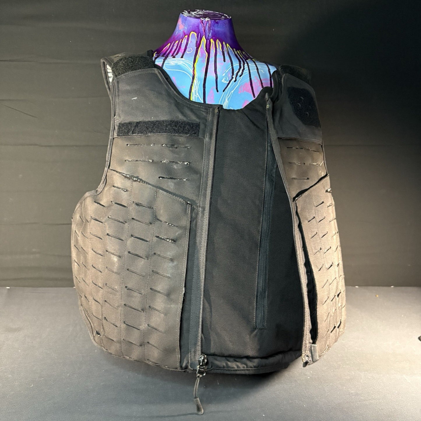 PB AXIIIA Level 3A(IIIA) Armor Size X-Large w/Safariland V1 Overt Carrier Vest8