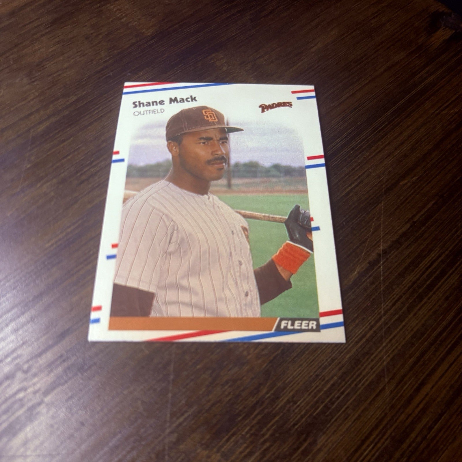 1988 Fleer Shane Mack San Diego Padres #5902