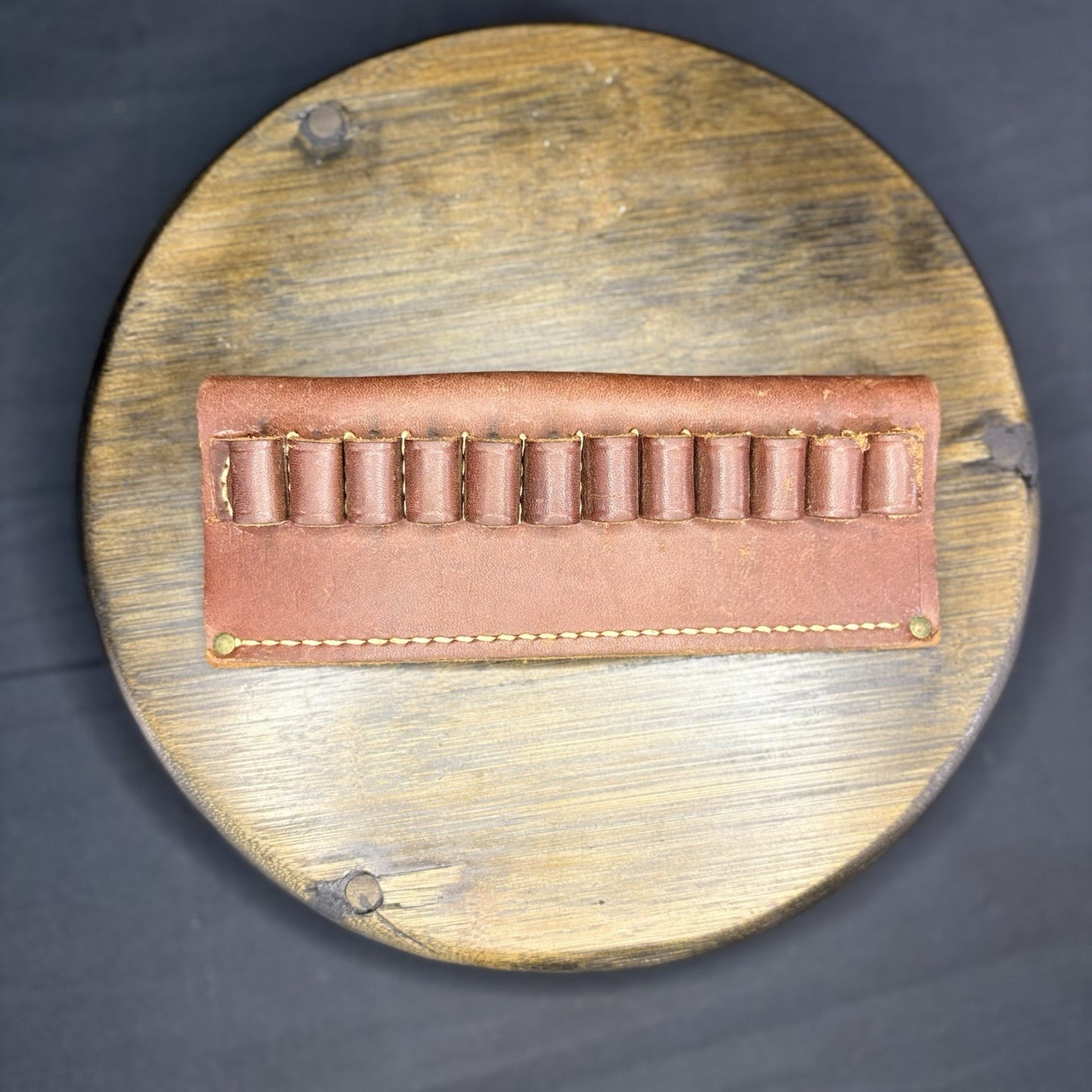 Hunter 538 Leather 12 Round Belt Slide Carrier 0