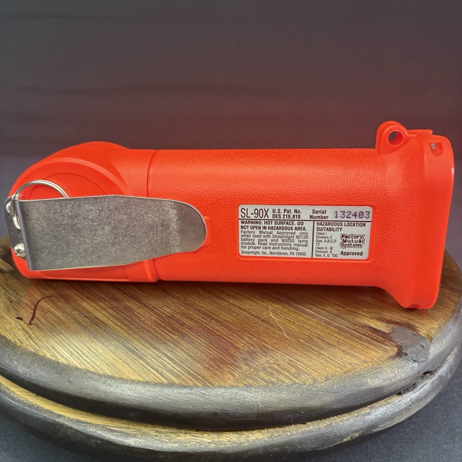 Streamlight Survivor Body Replacment ~Body Only~ Brand New SL-90X ~Orange~4