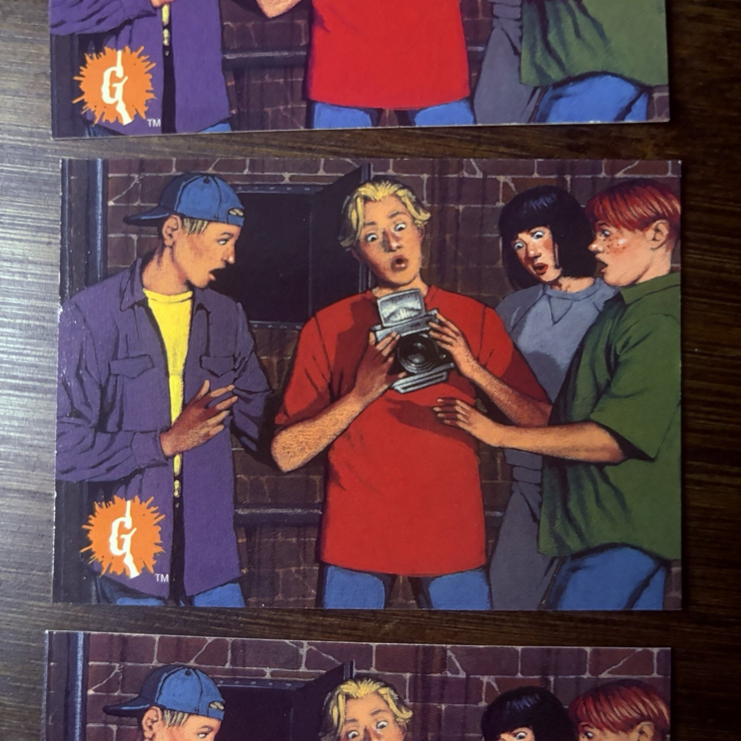1996 Goosebumps Curious Camera #10 Lot Of (3) High Grade Trading Card See Photos3