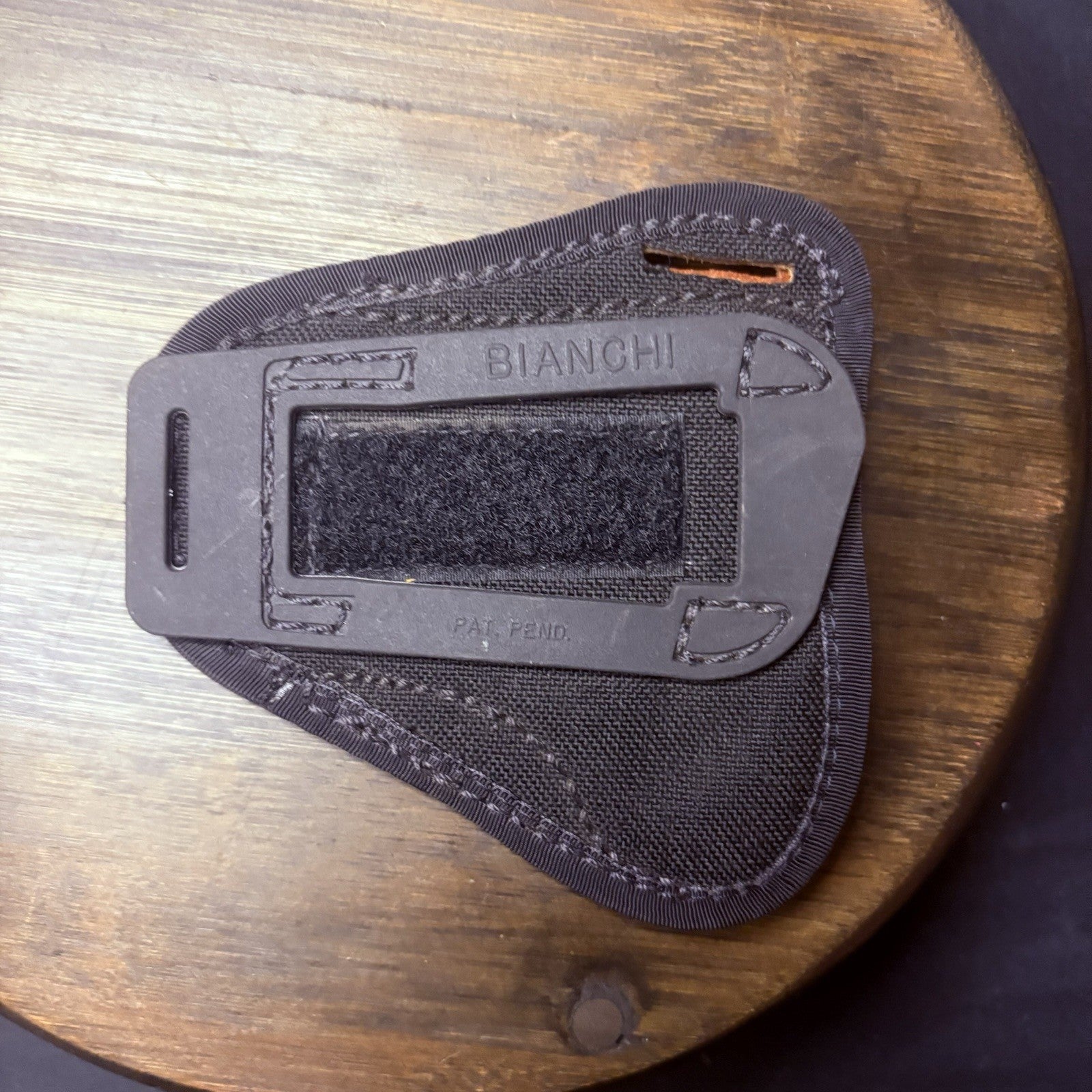 Bianchi Small Revolver Holster With Rubber Belt Loop, Ambidextrous1