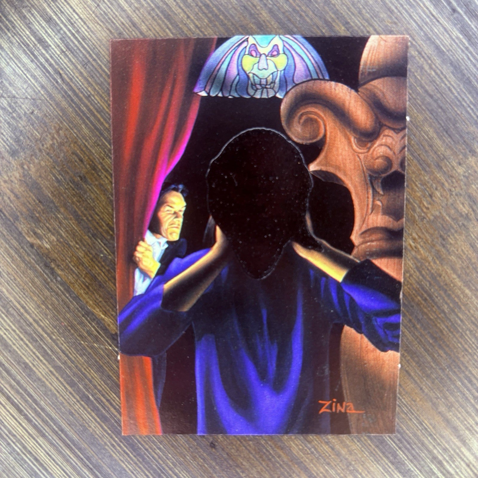 1996 Topps Goosebumps Menacing Mask Monster Magic #M3 High Grade Card See Photos0