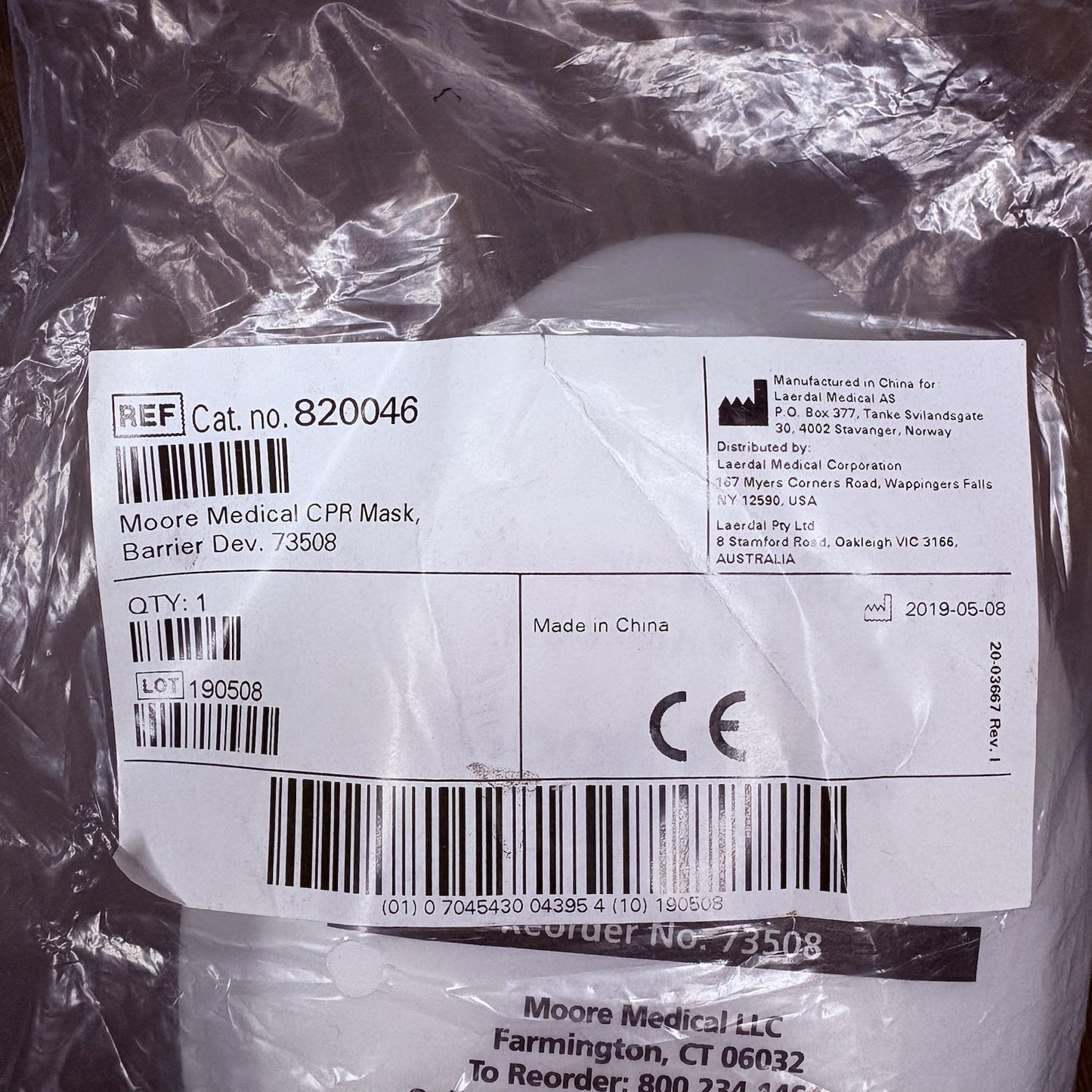 1 Pocket CPR mask in Hard Case  Mask With O2 Inlet One Way Valve & Hard Case13