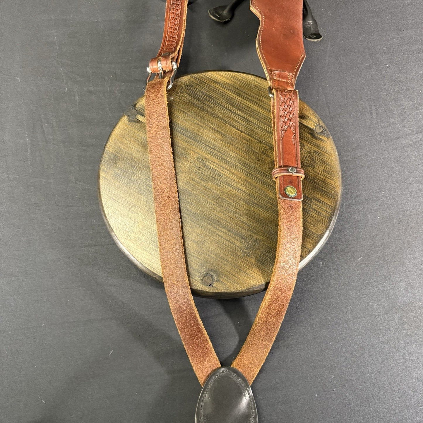 Classic Old West Styles Leather Suspender Shoulder Holster For RH, Derringers10