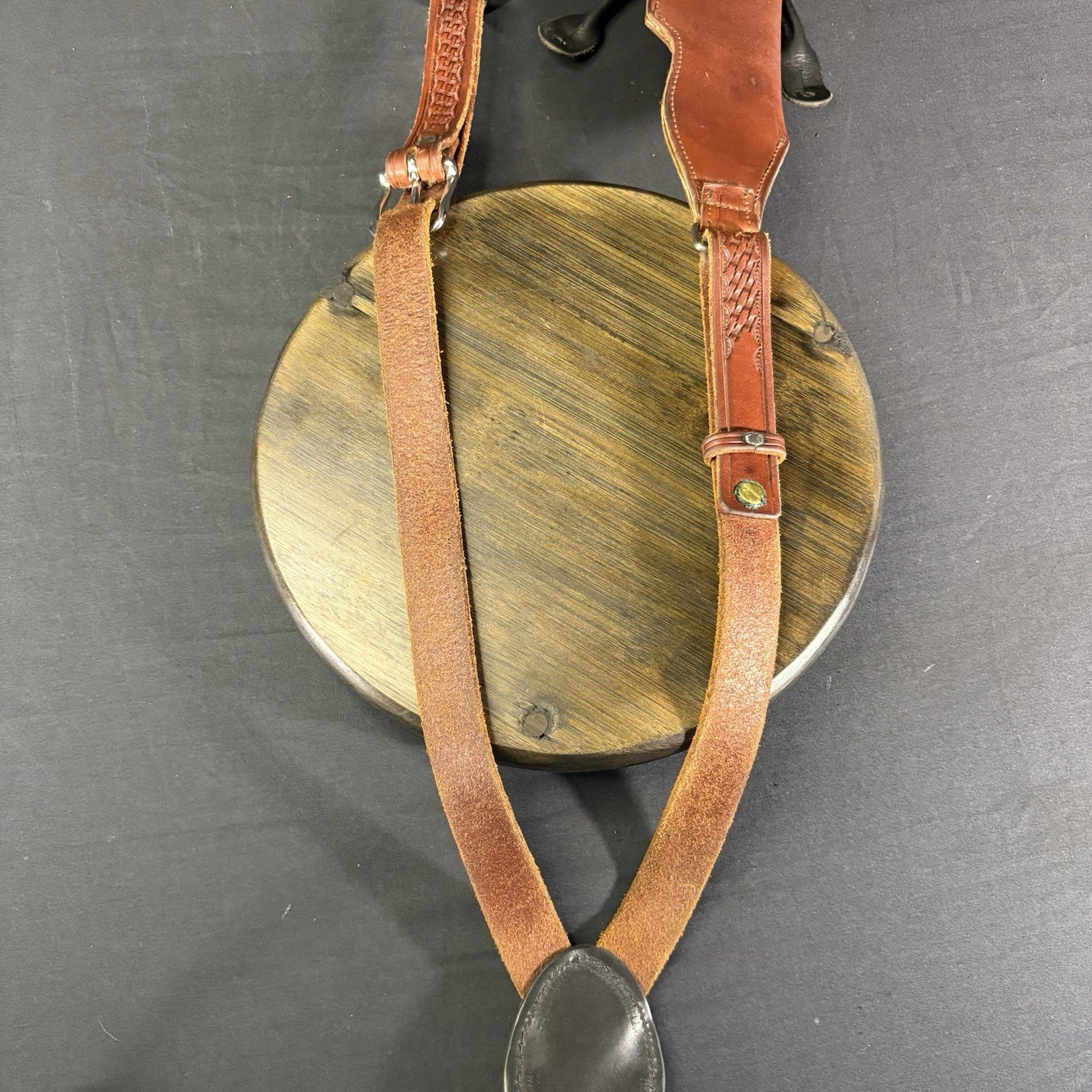 Classic Old West Styles Leather Suspender Shoulder Holster For RH, Derringers10