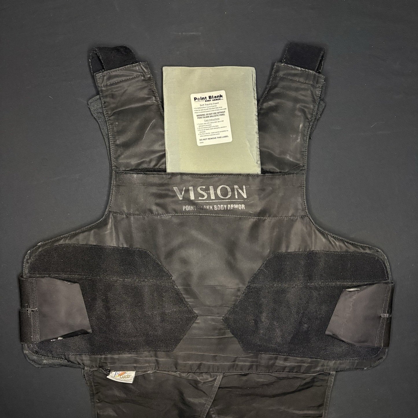 PB Armor Bullet Proof Vest 3A IIIA Size Large w/ Trauma Plate Concealable Vest4
