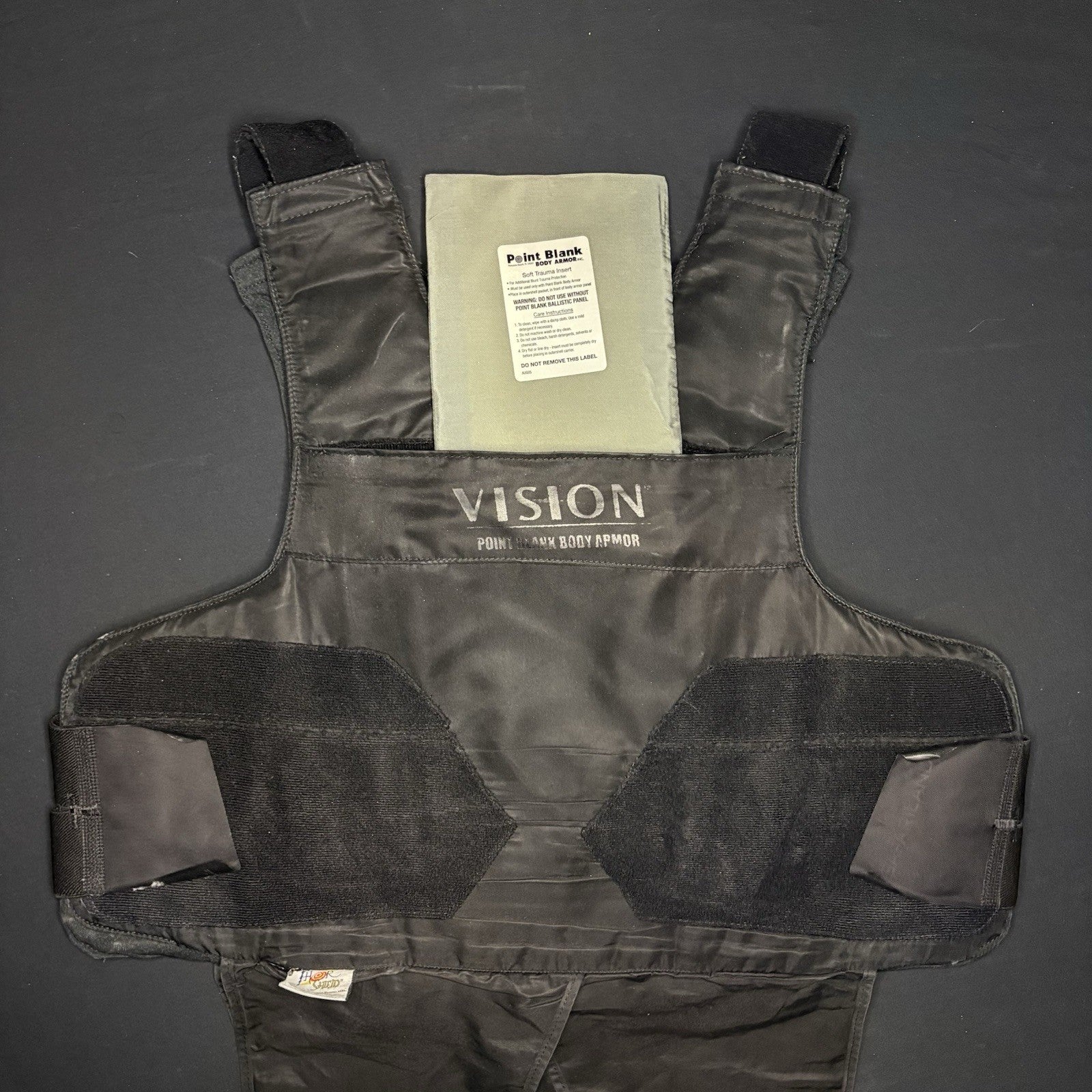 PB Armor Bullet Proof Vest 3A IIIA Size Large w/ Trauma Plate Concealable Vest4