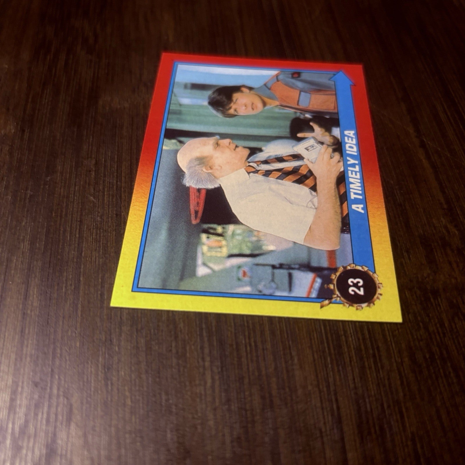 1989 Topps Back to the Future #23 "A Timely Idea" High Grade Trading Card9