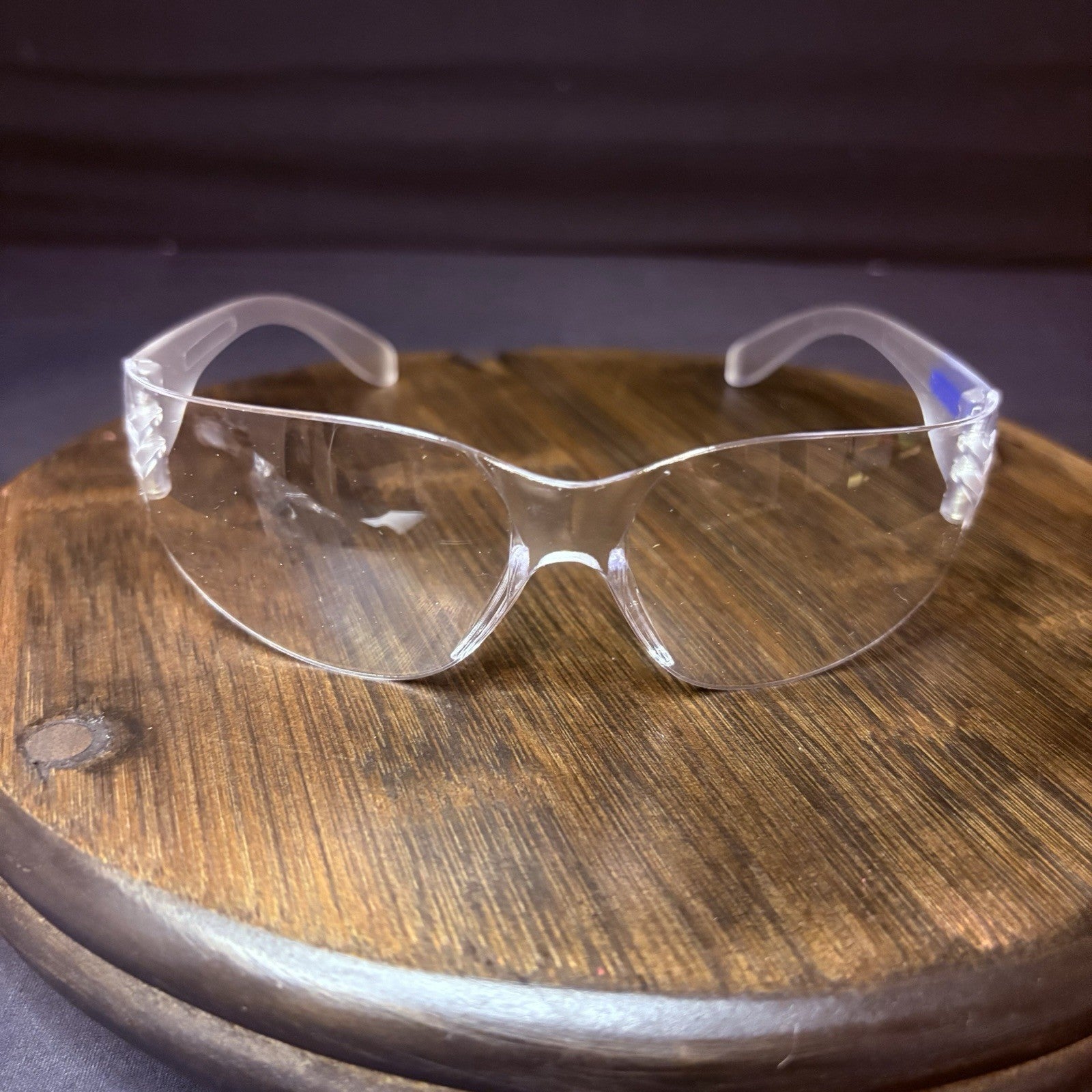 Jorestech Crystal Clear Lens Color Temple Safety Glasses One Size Z87.112