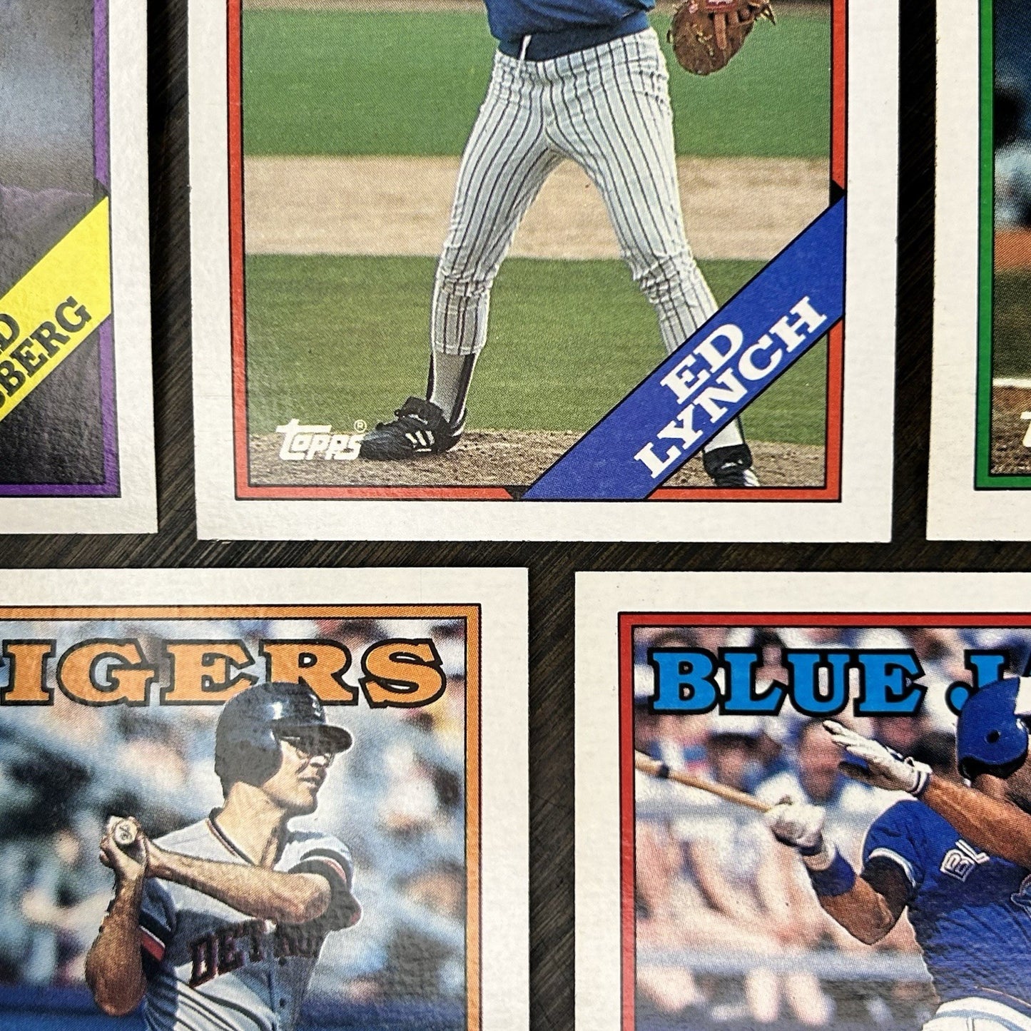 1988 Topps High Grade Cards #159, #336, #614, #128, #505 MLB Baseball (Lot Of 5)7