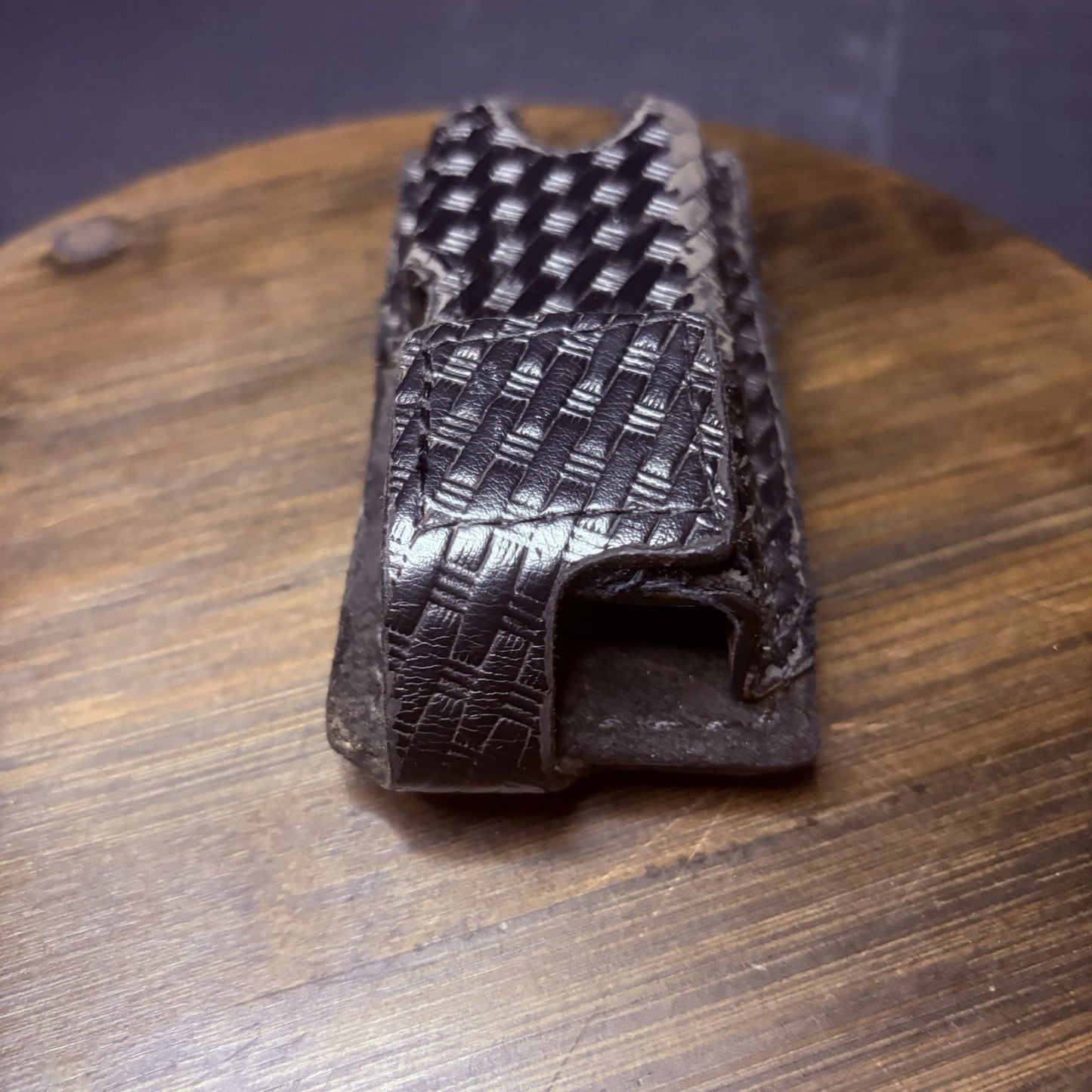 Voice Recorder Leather Pouch Case w/ Belt Clip Olympus Puma II/2 Leather Holster6