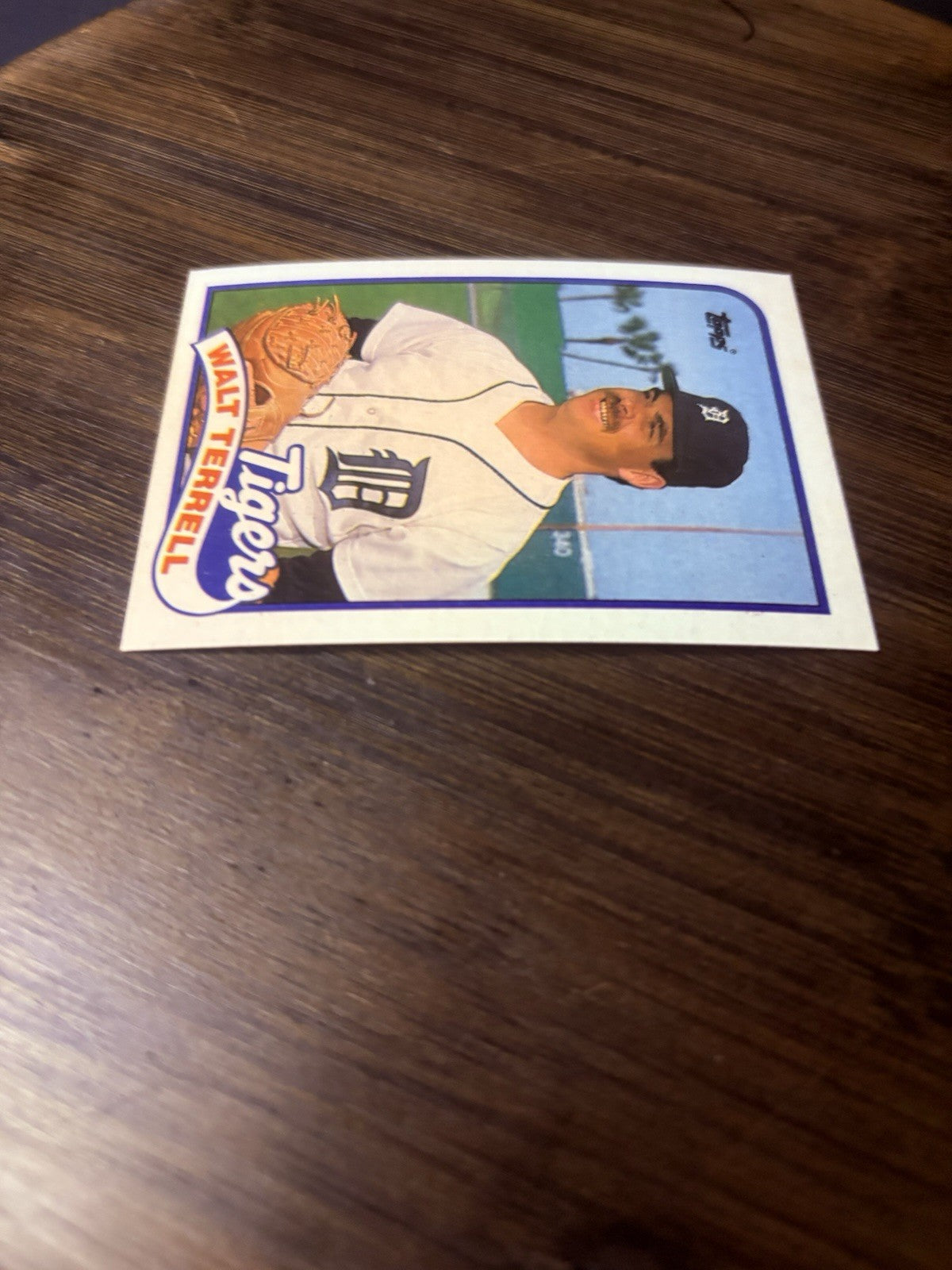 1989 Topps #127 Walt Terrell Tigers 8 High Grade See Photos3